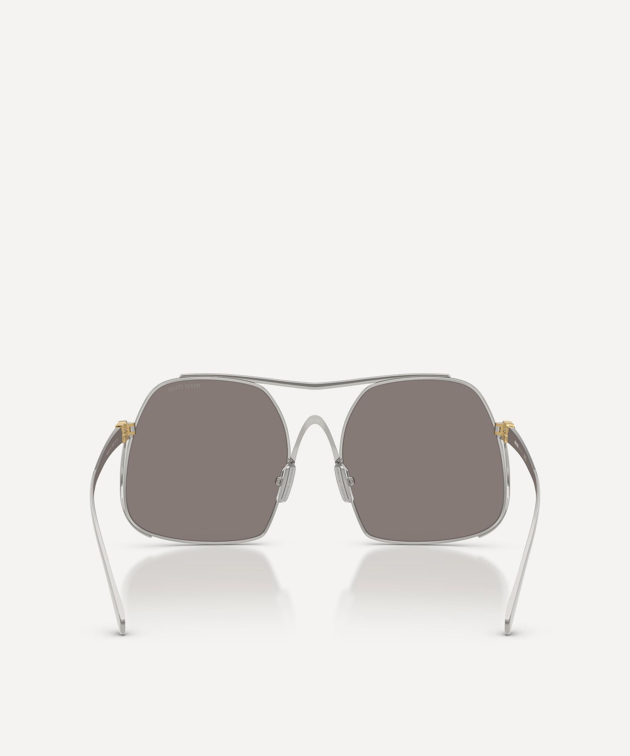 Miu Miu - Oversized Square Sunglasses image number 3