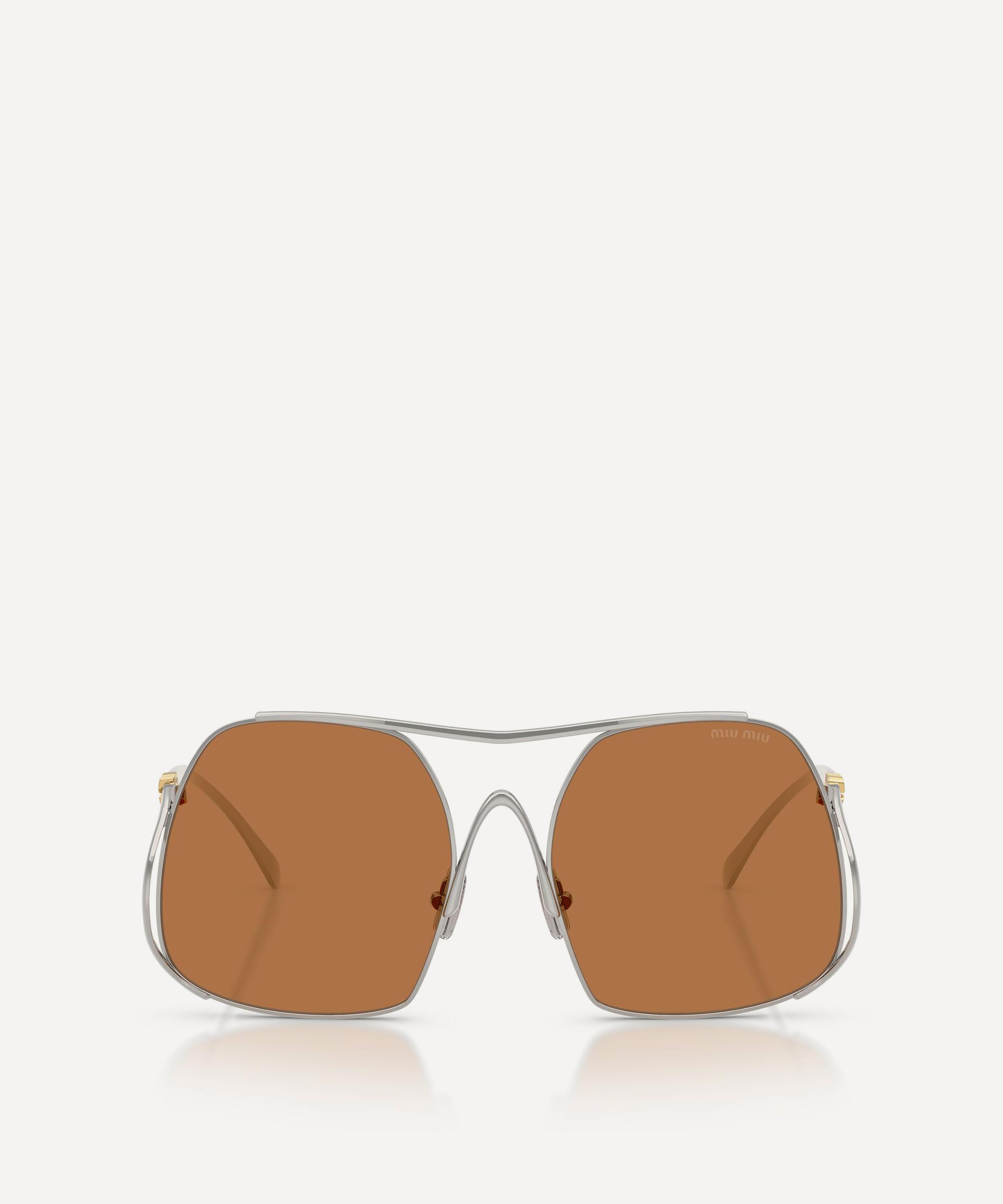 Miu Miu - Oversized Square Sunglasses image number 1