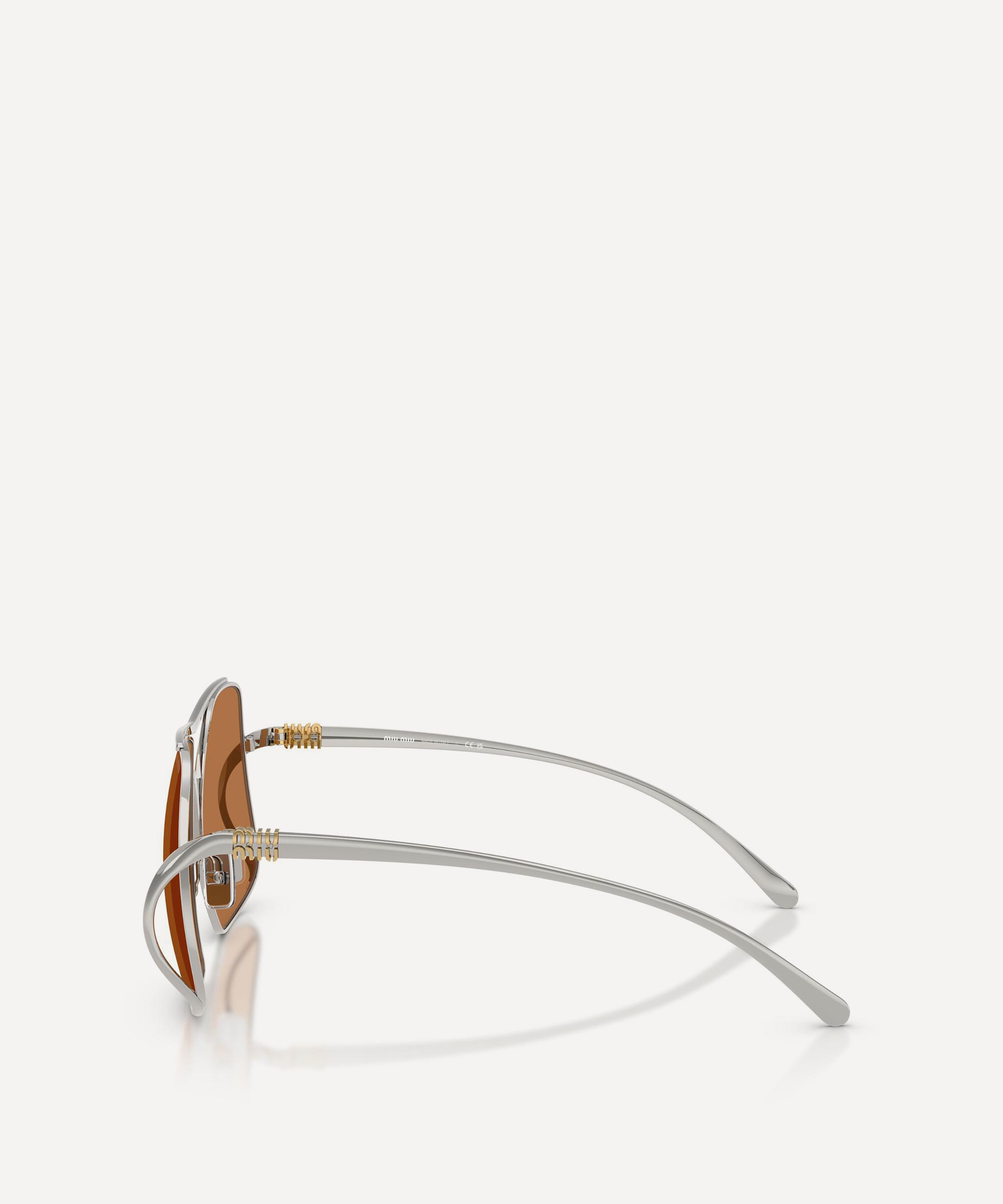 Miu Miu - Oversized Square Sunglasses image number 2