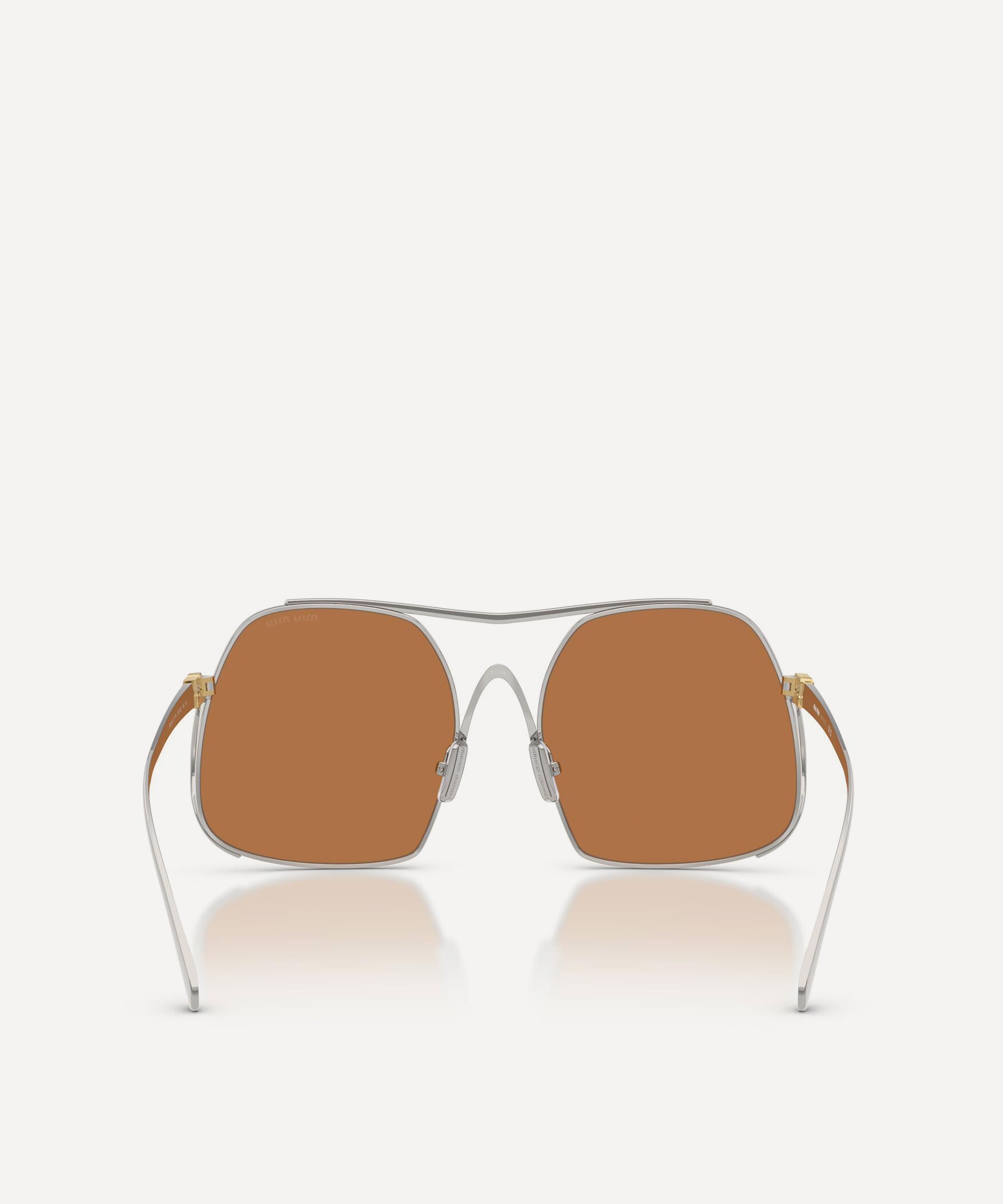 Miu Miu - Oversized Square Sunglasses image number 3