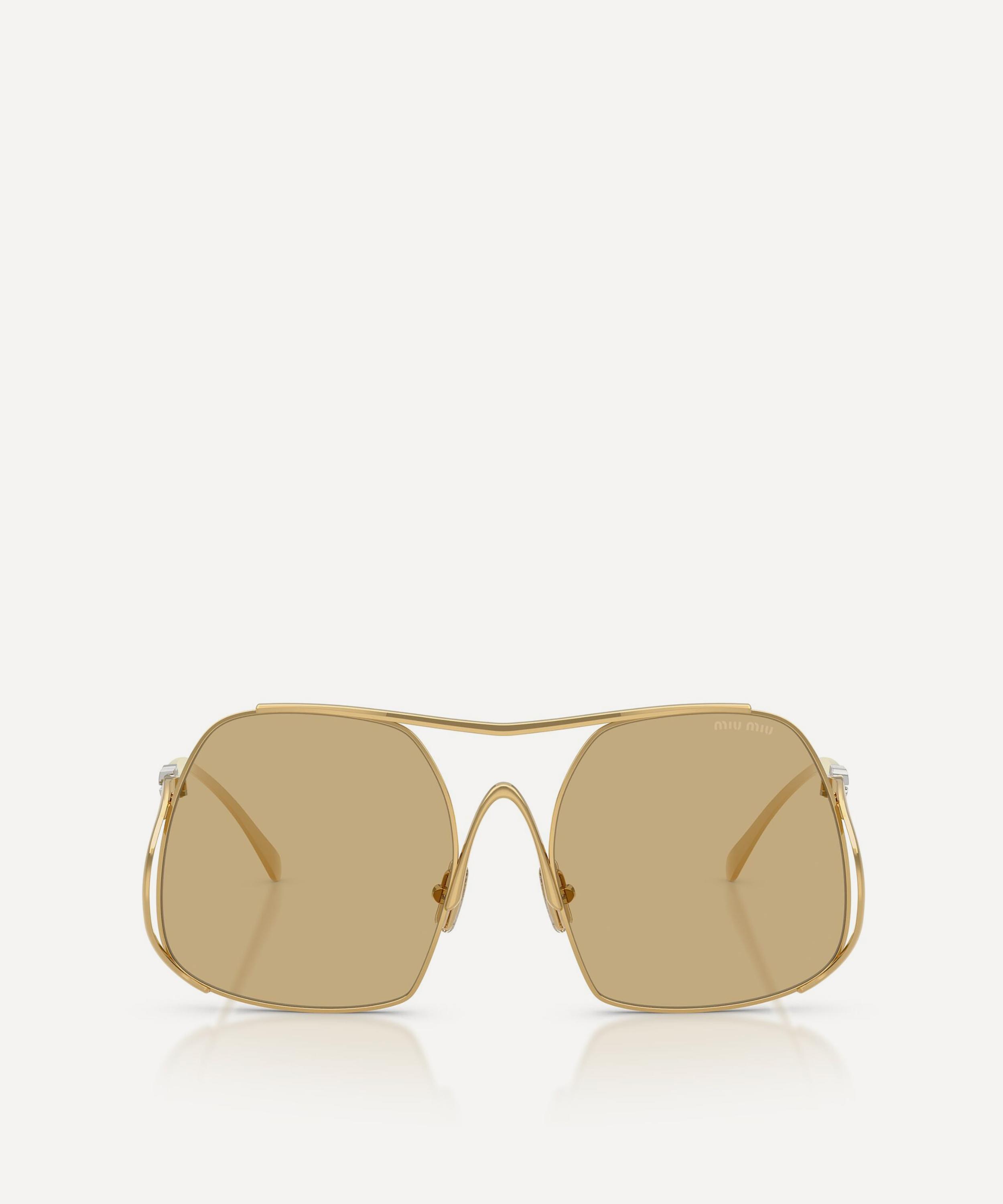 Miu Miu - Oversized Square Sunglasses image number 1