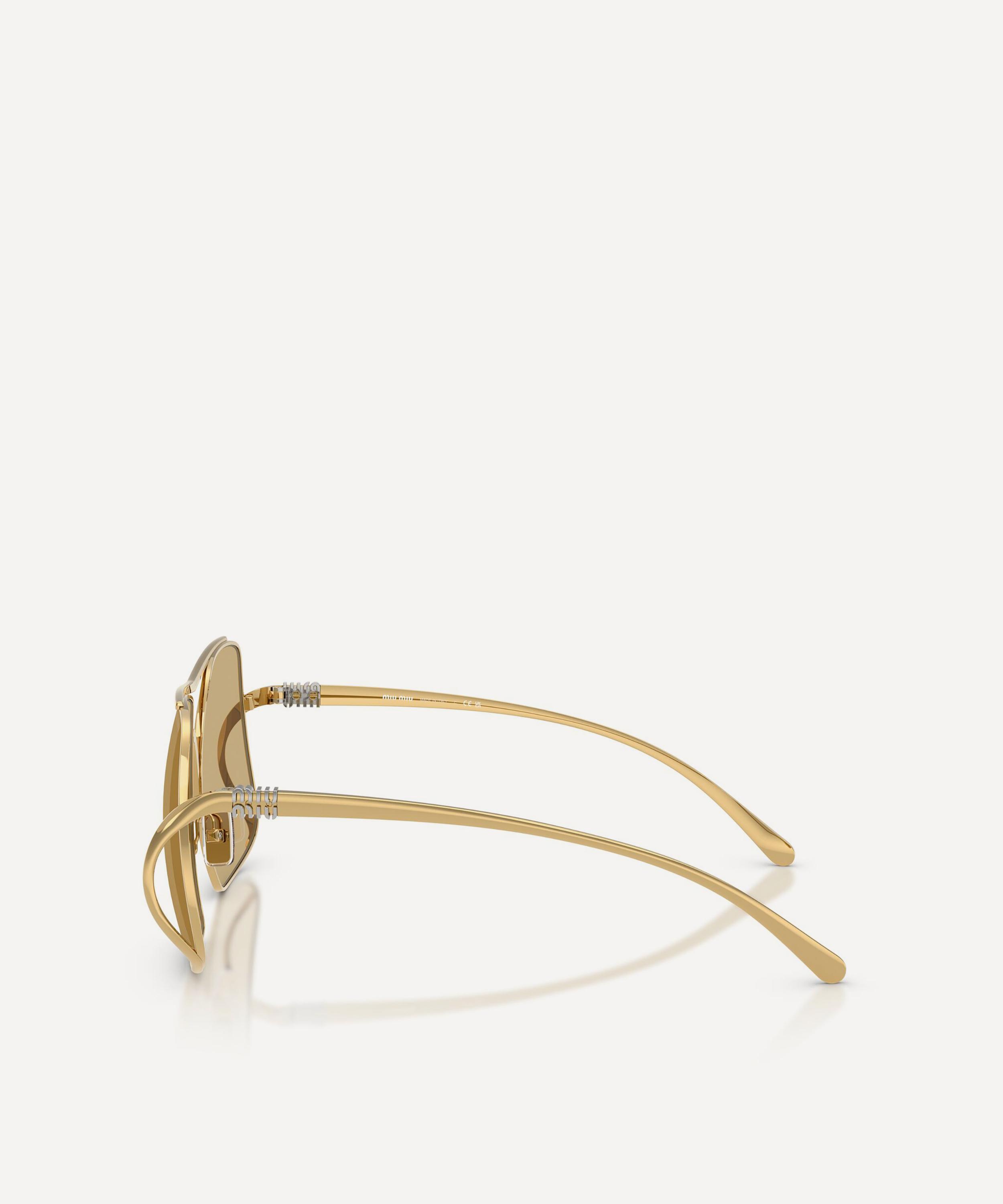 Miu Miu - Oversized Square Sunglasses image number 2