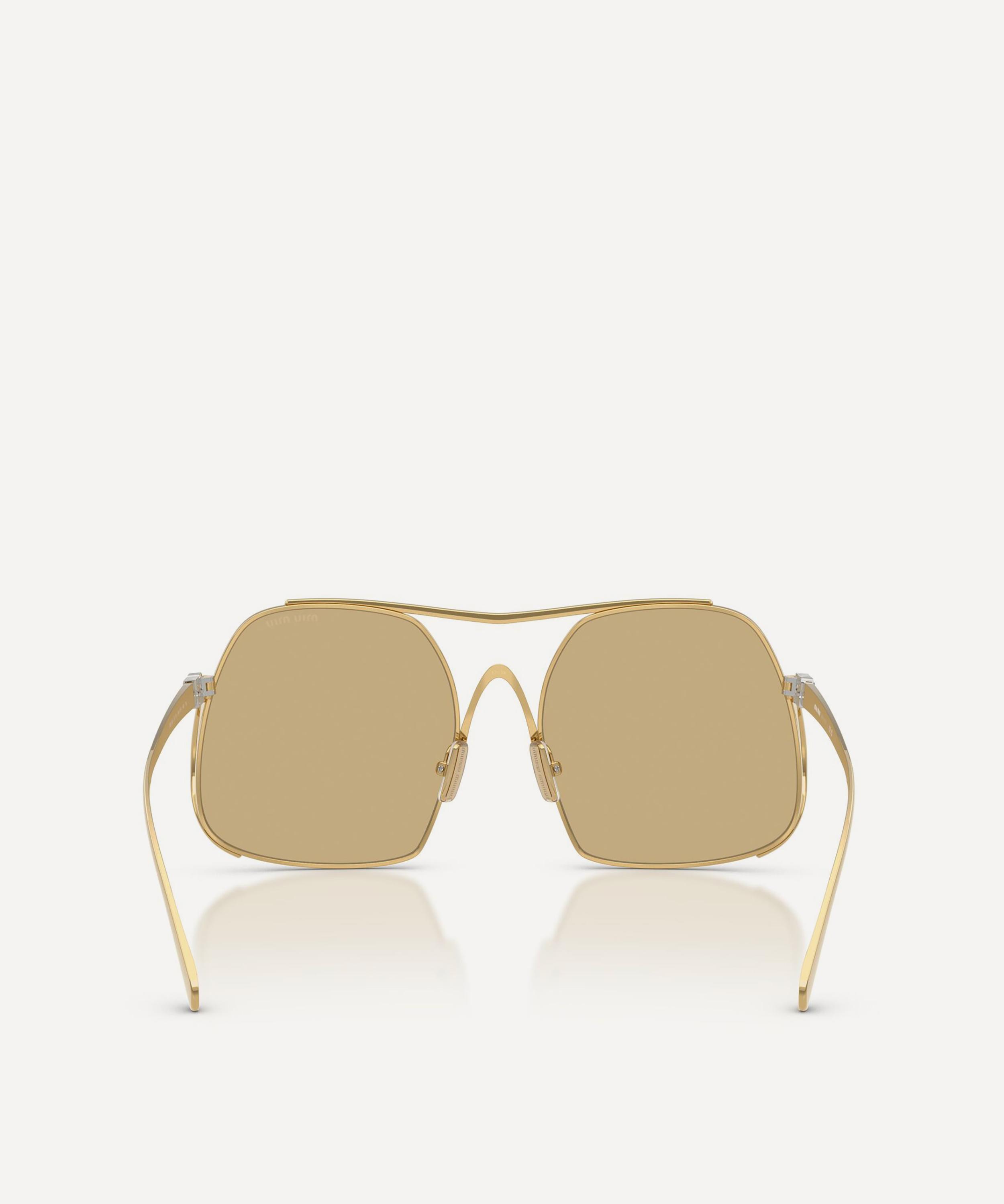 Miu Miu - Oversized Square Sunglasses image number 3