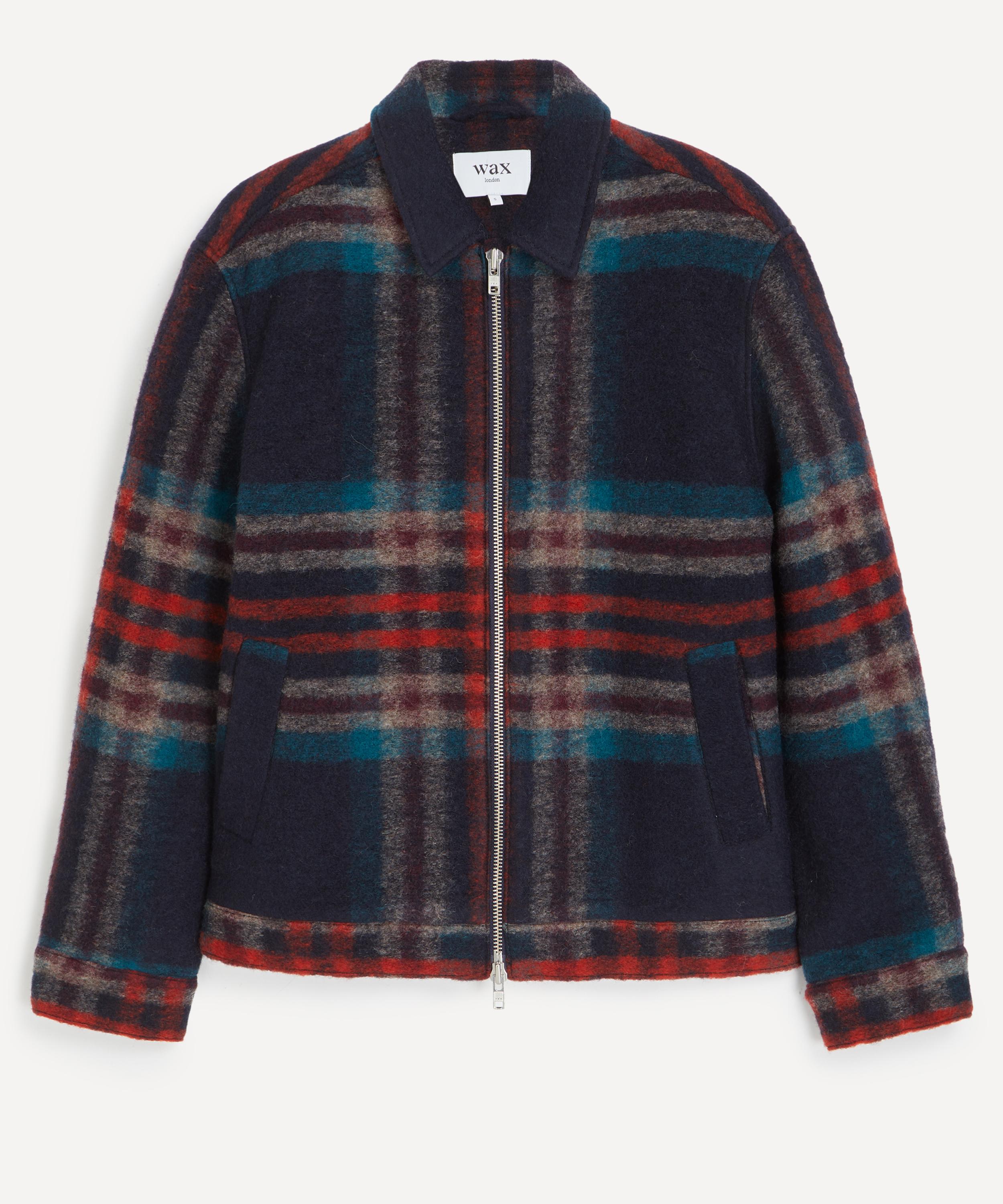 Wax London - Heath Check Wool-Blend Jacket