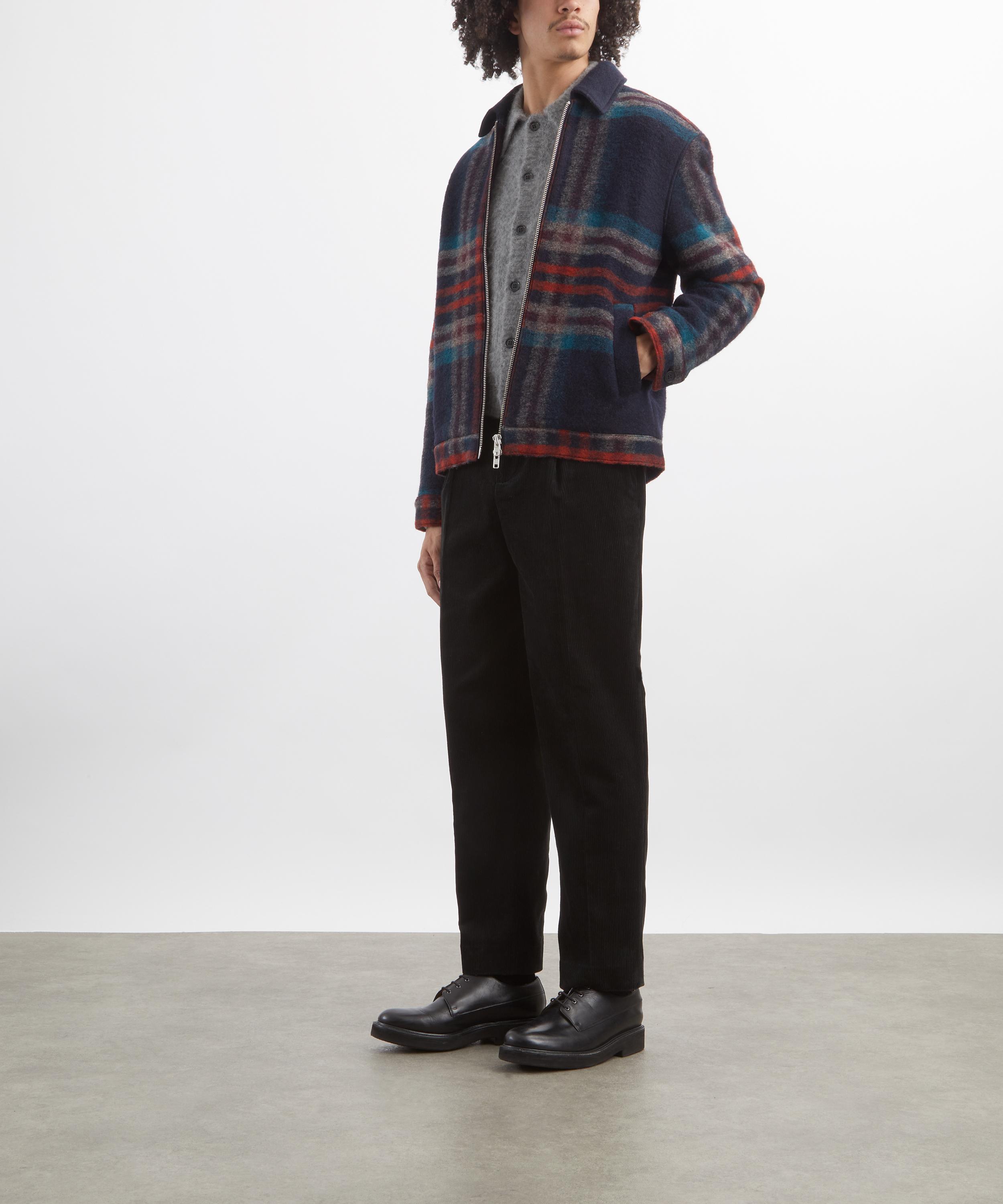 Wax London - Heath Check Wool-Blend Jacket image number 1