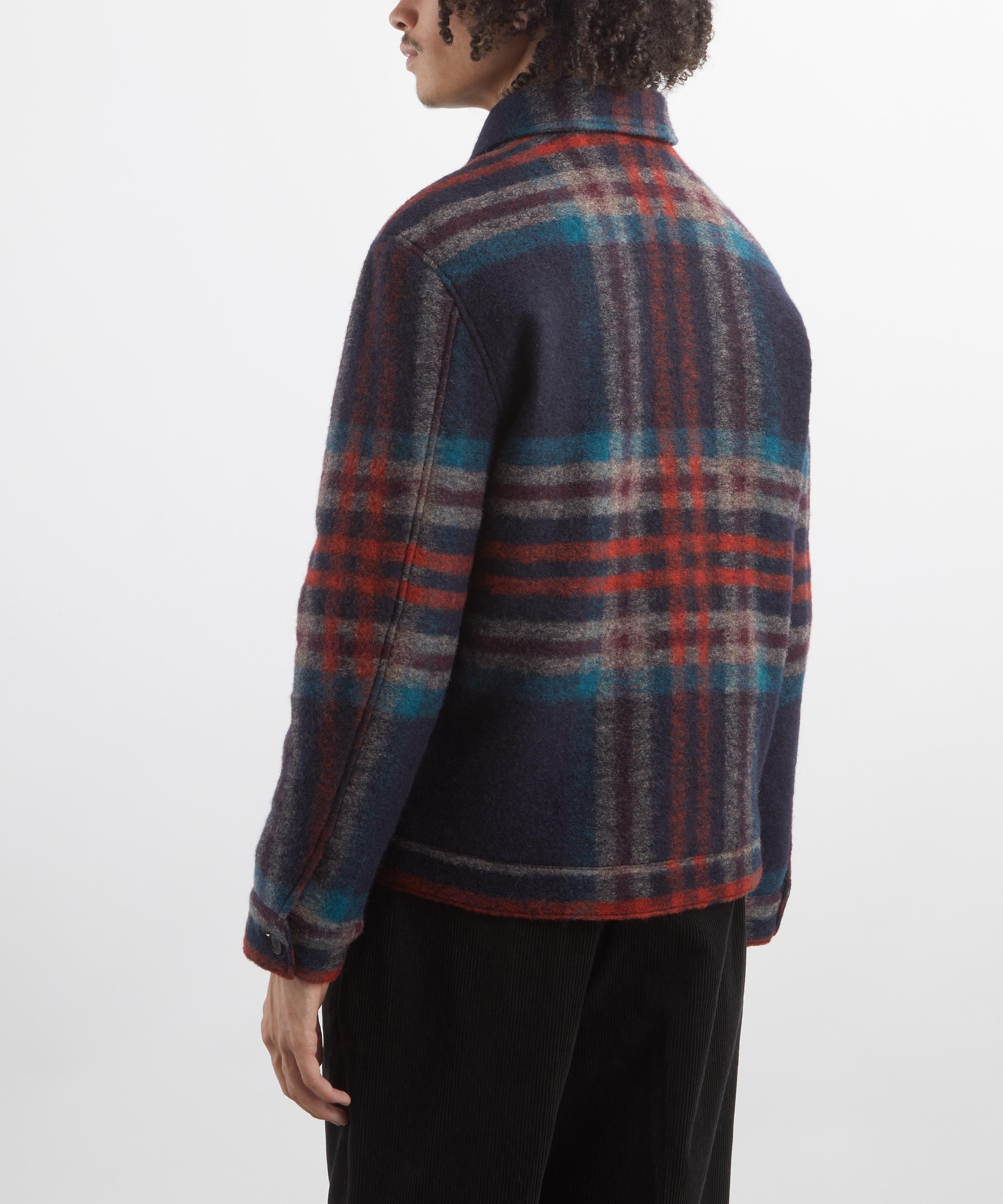 Wax London - Heath Check Wool-Blend Jacket image number 3