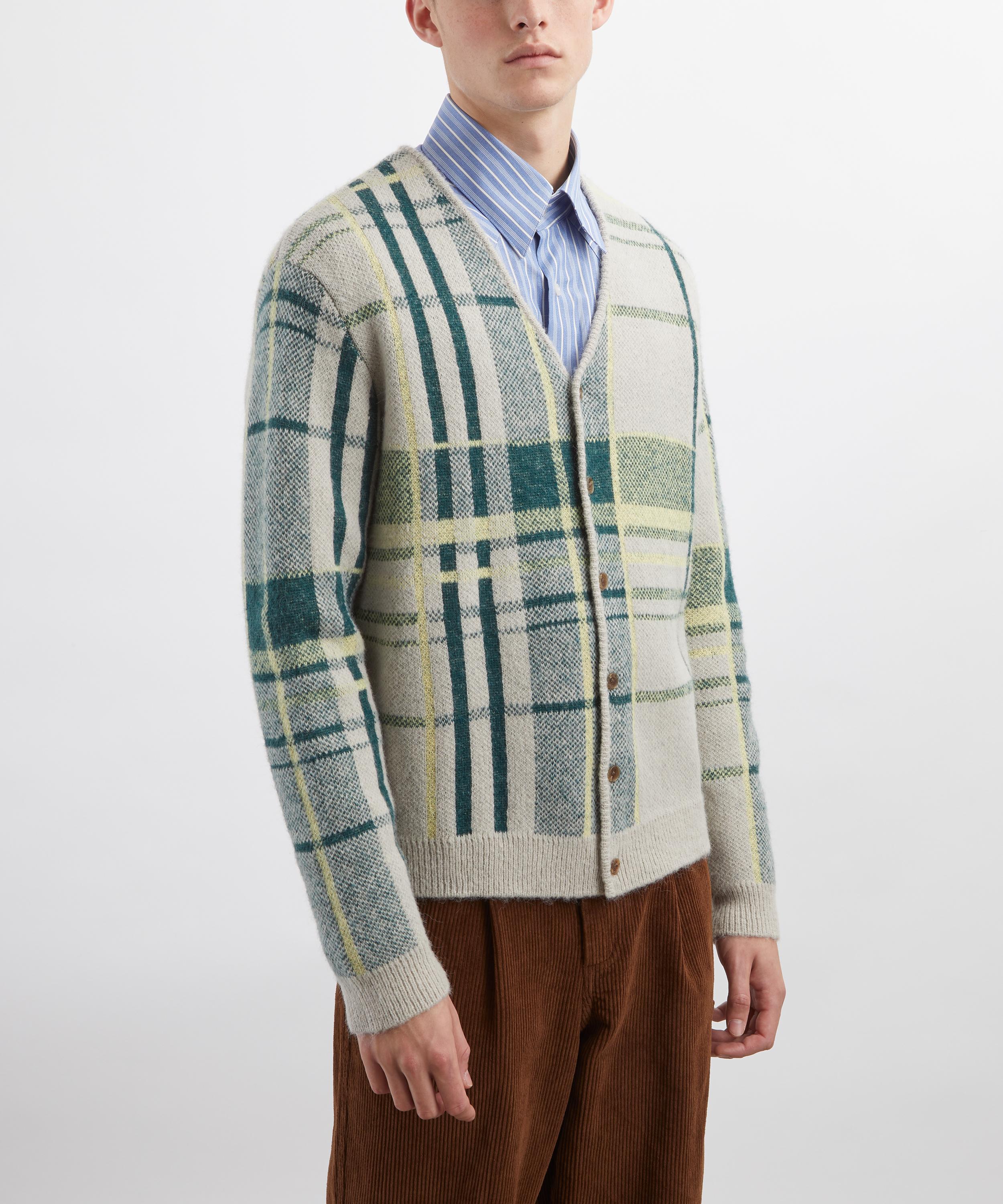 Wax London - Alban Plaid Check Cardigan image number 2