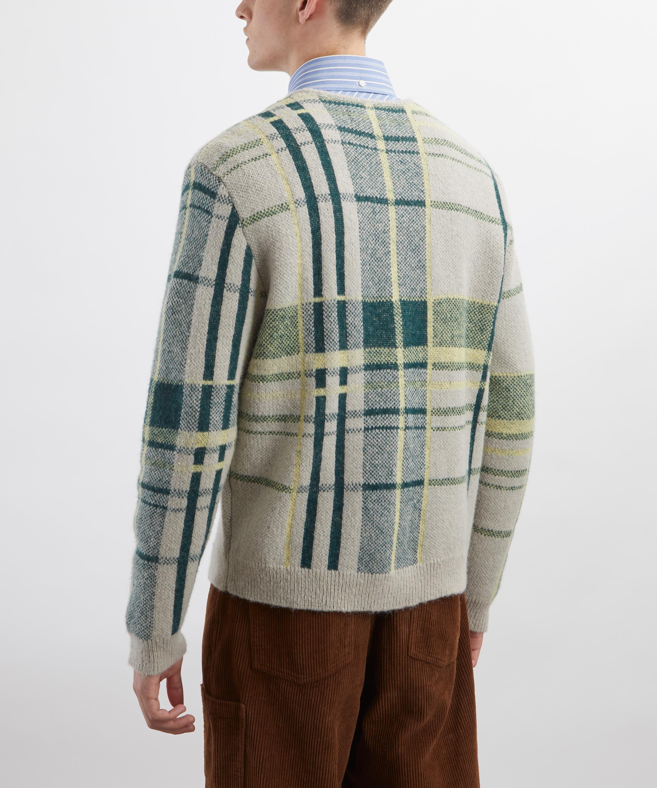 Wax London - Alban Plaid Check Cardigan image number 3
