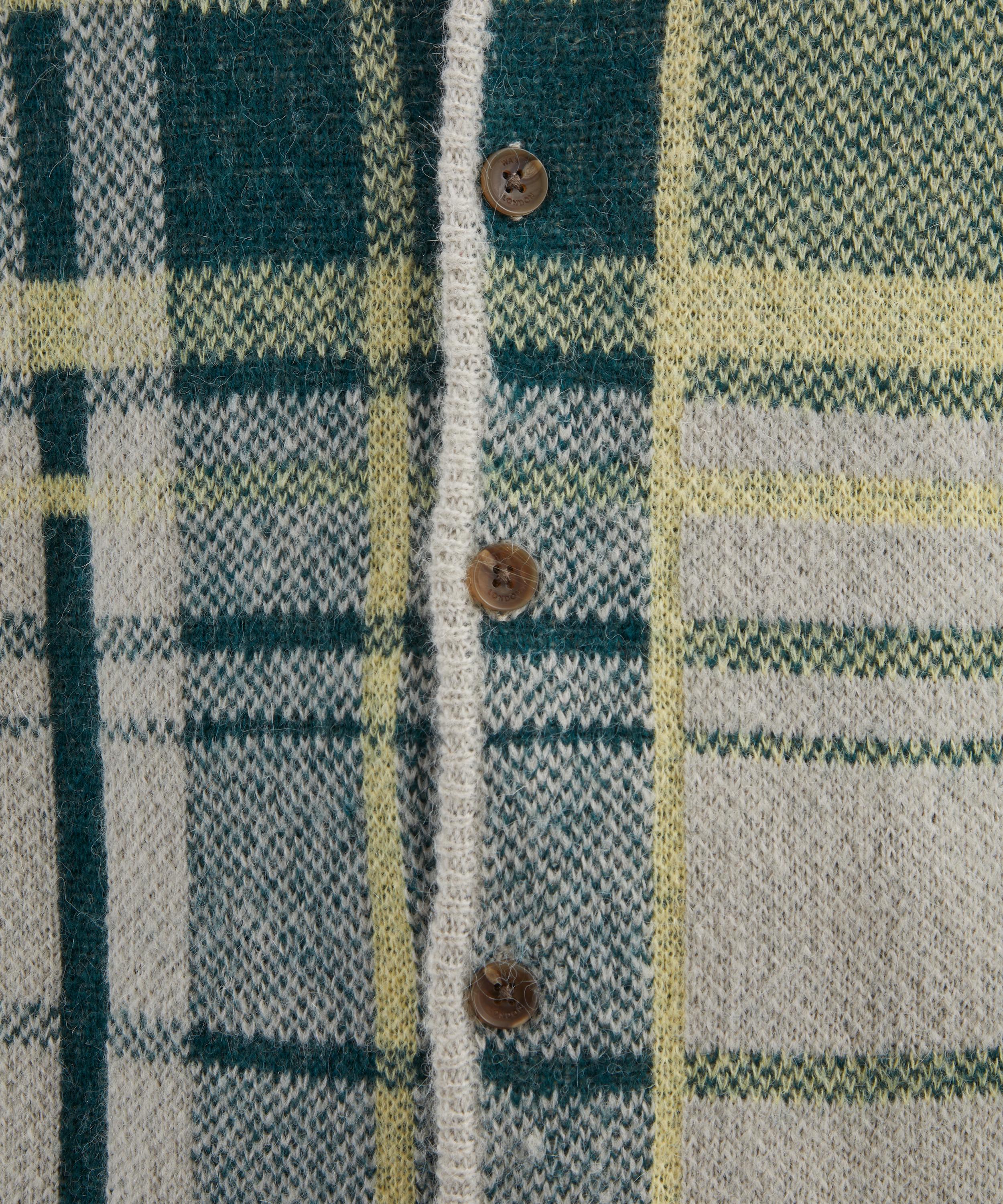 Wax London - Alban Plaid Check Cardigan image number 4