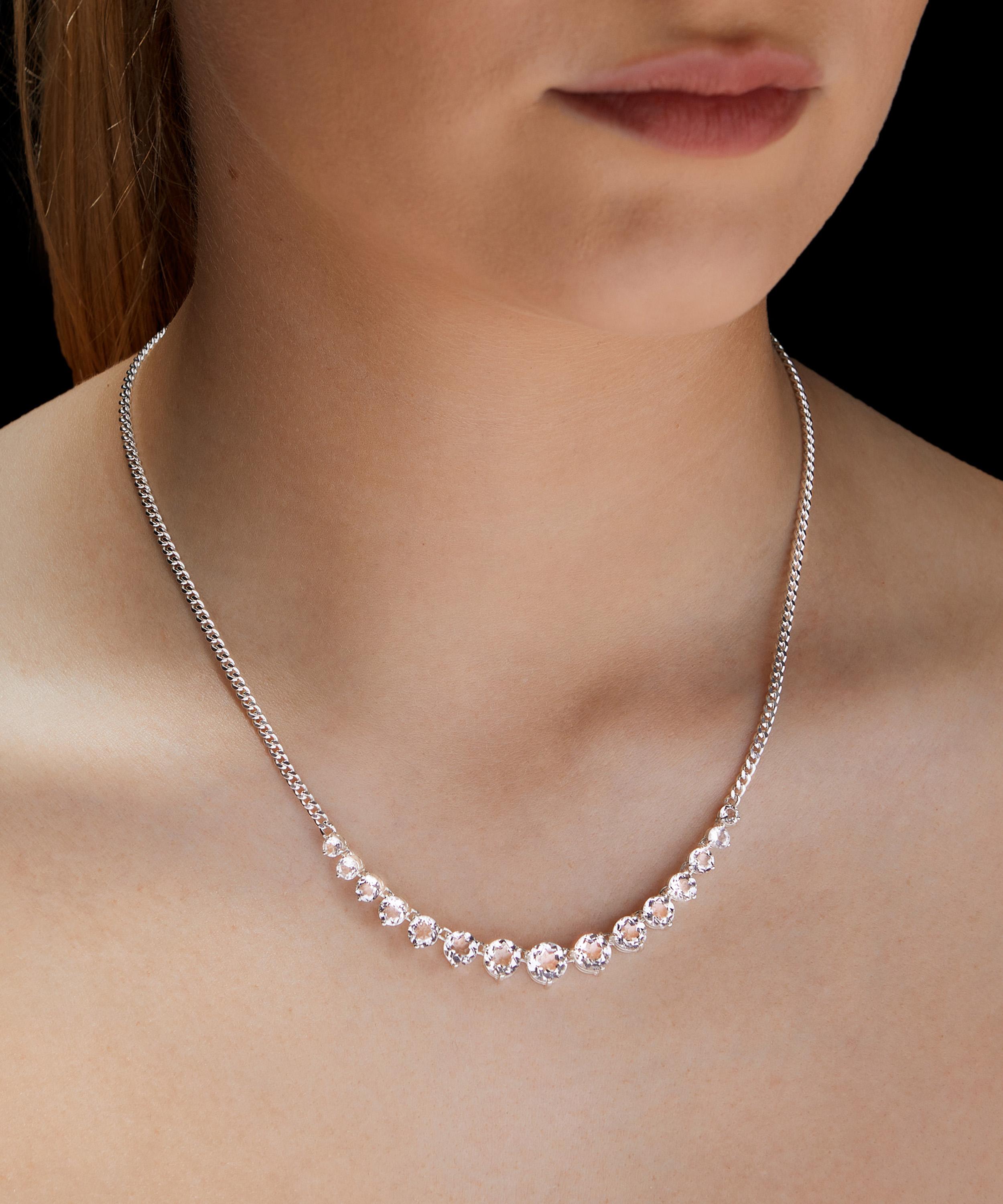 Maria Nilsdotter - Silver Dotter Necklace image number 1