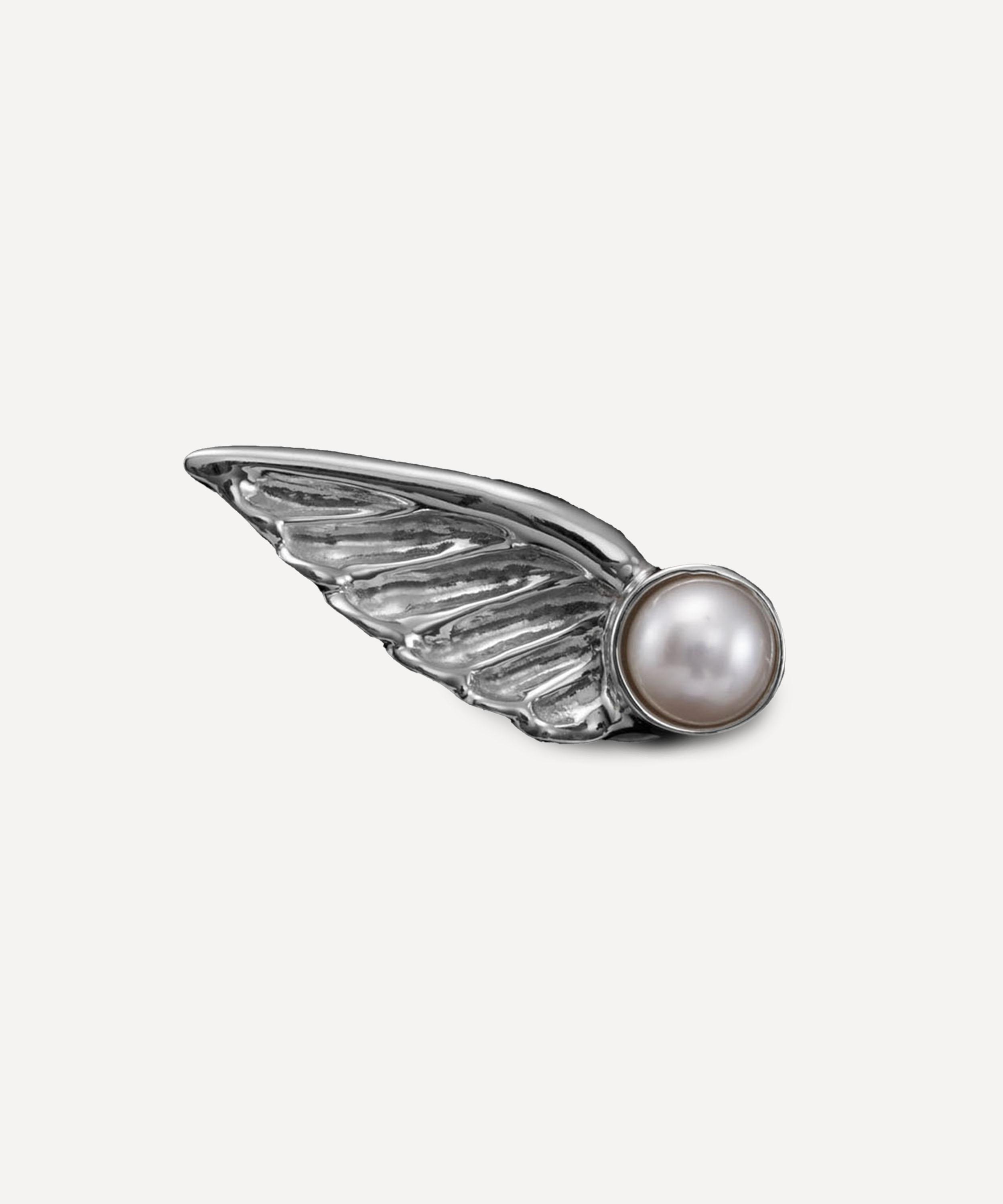 Maria Nilsdotter - Sterling Silver Wing Stud Earring