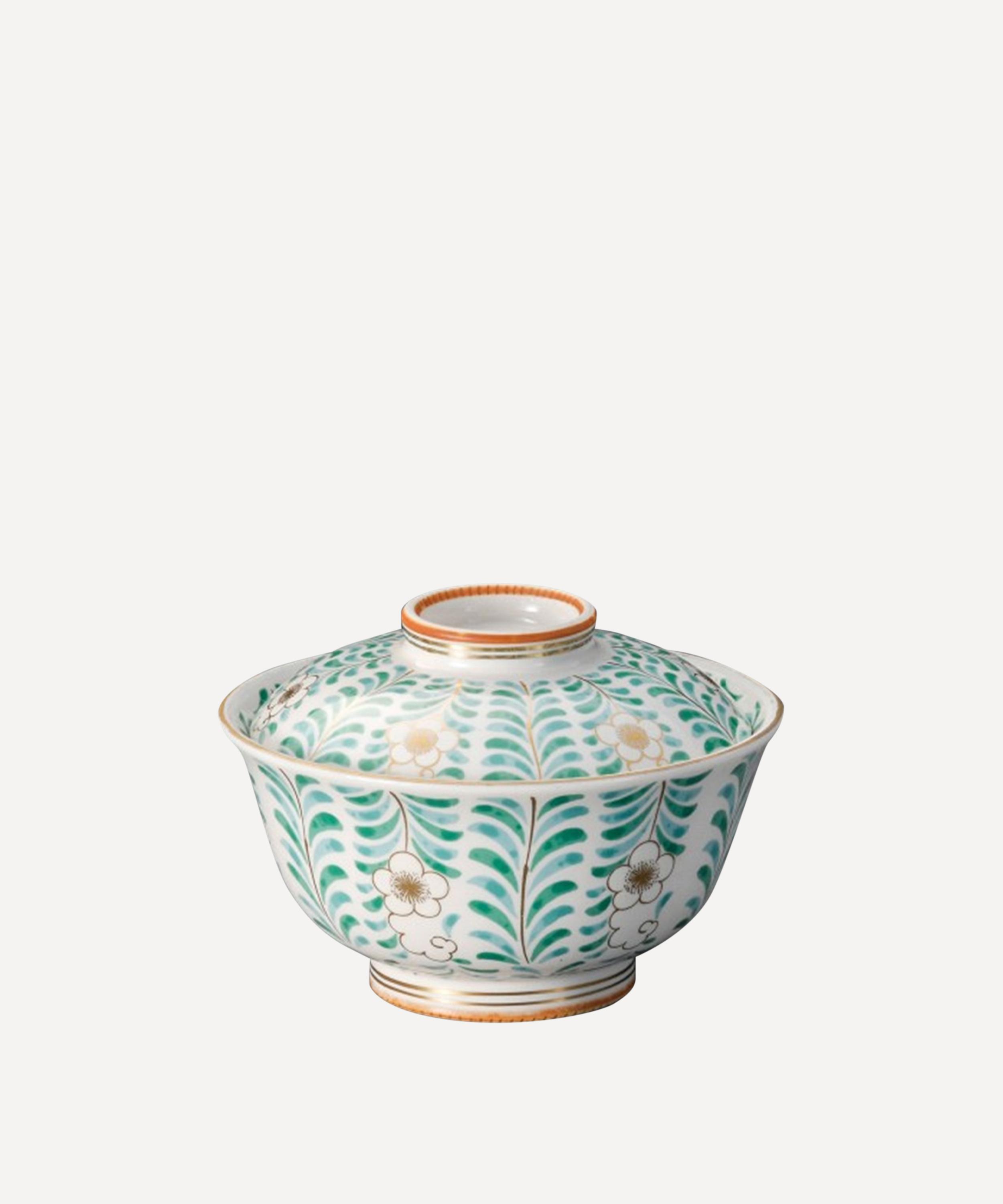 NISHIKAWA JAPAN - Floral Lidded Bowl