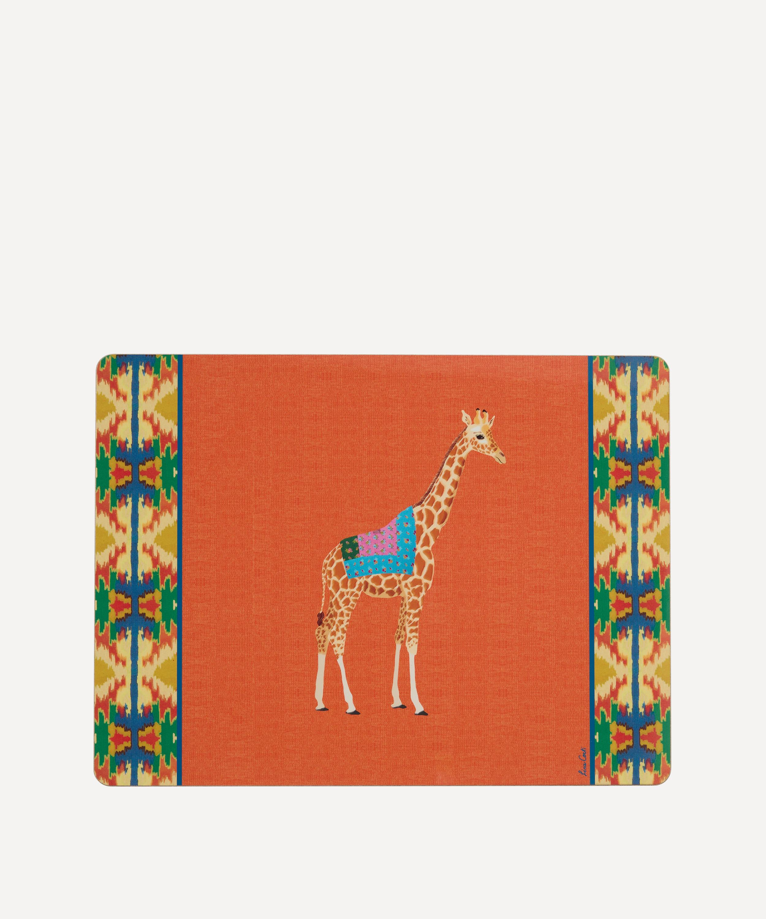 Lisa Corti - SAFARIKAT ORANGE TABLEMAT image number 0
