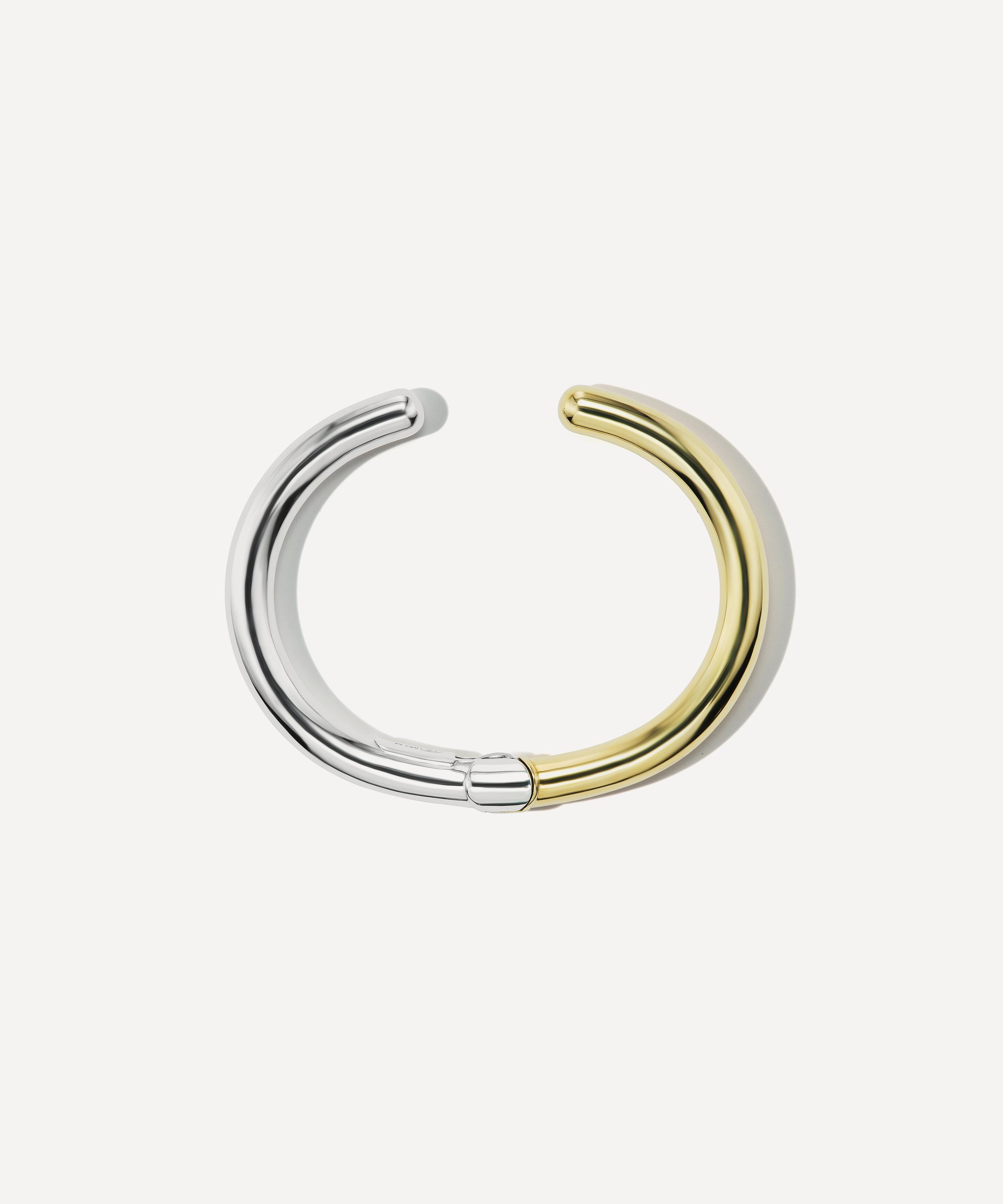 Marla Aaron - Sterling Silver Hinged Cuffling Bracelet
