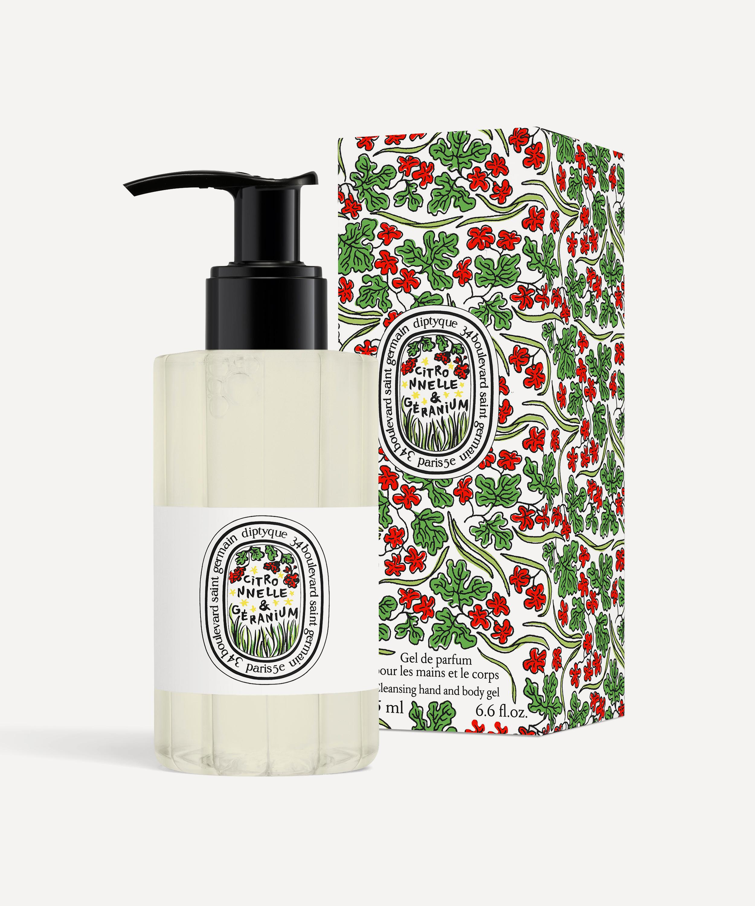Diptyque - Citronnelle and Geranium Limited Edition Cleansing Hand and Body Gel 200ml image number 1