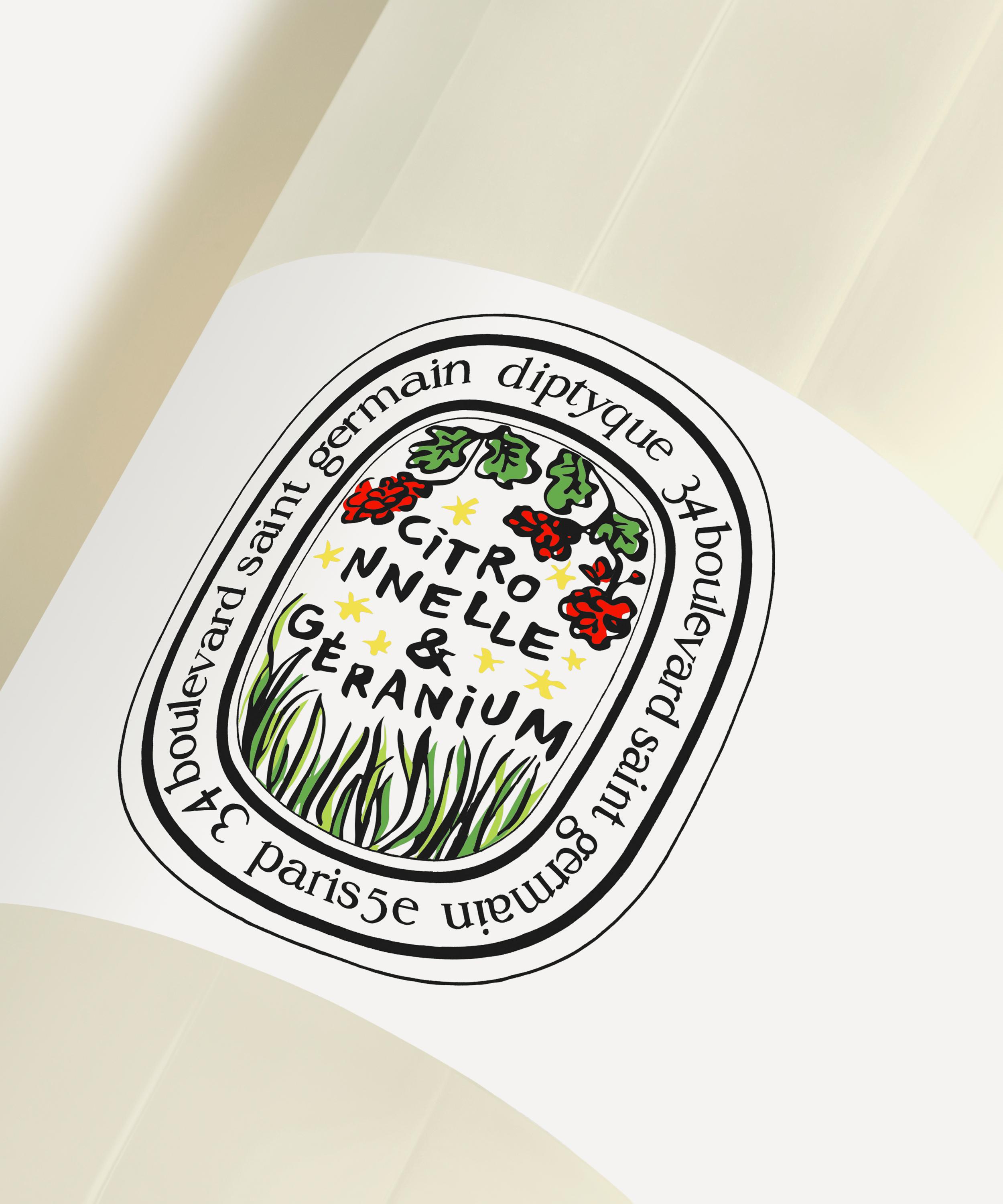 Diptyque - Citronnelle and Geranium Limited Edition Cleansing Hand and Body Gel 200ml image number 2