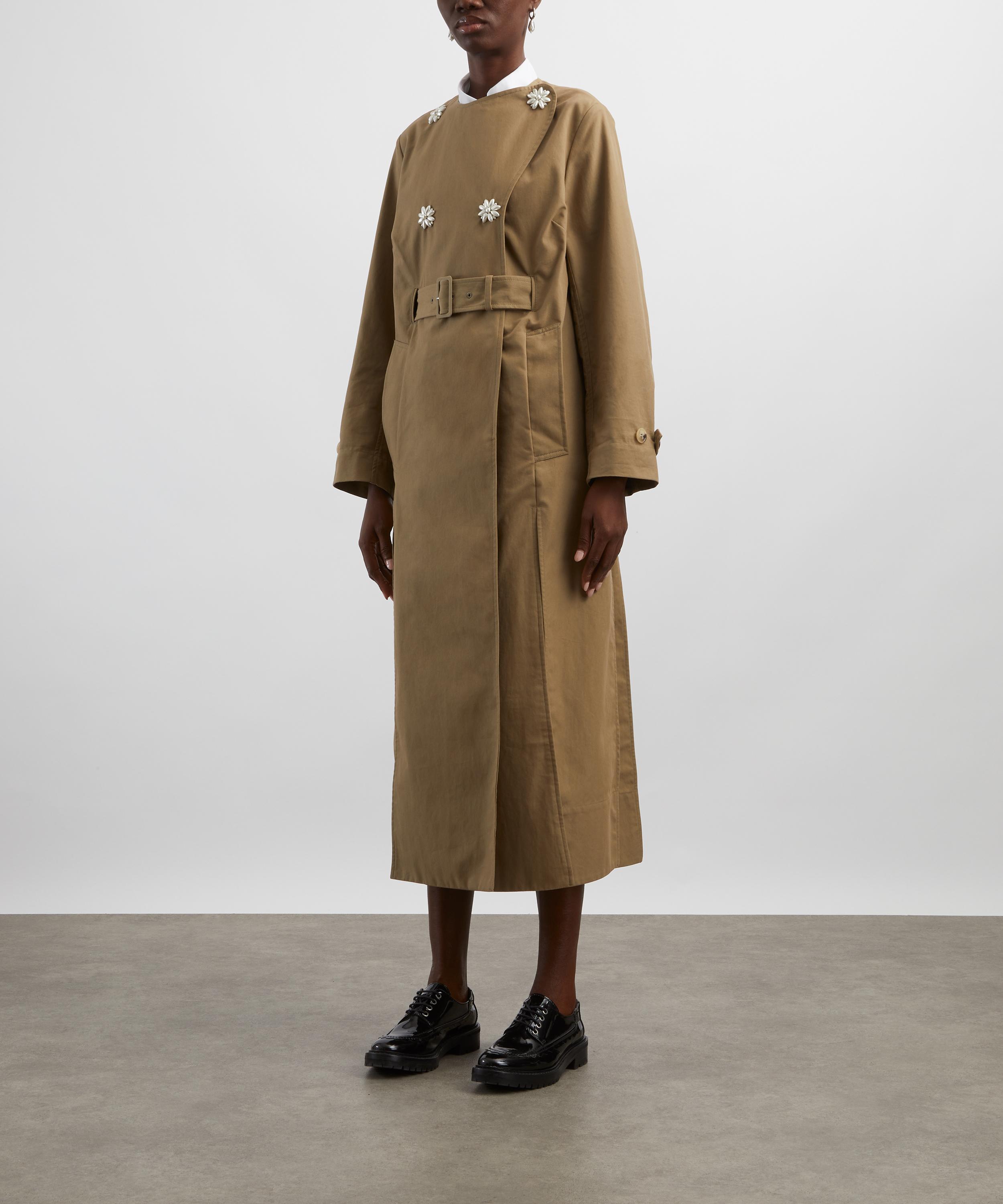 Simone Rocha - Long Multi Slit Trench Coat image number 2