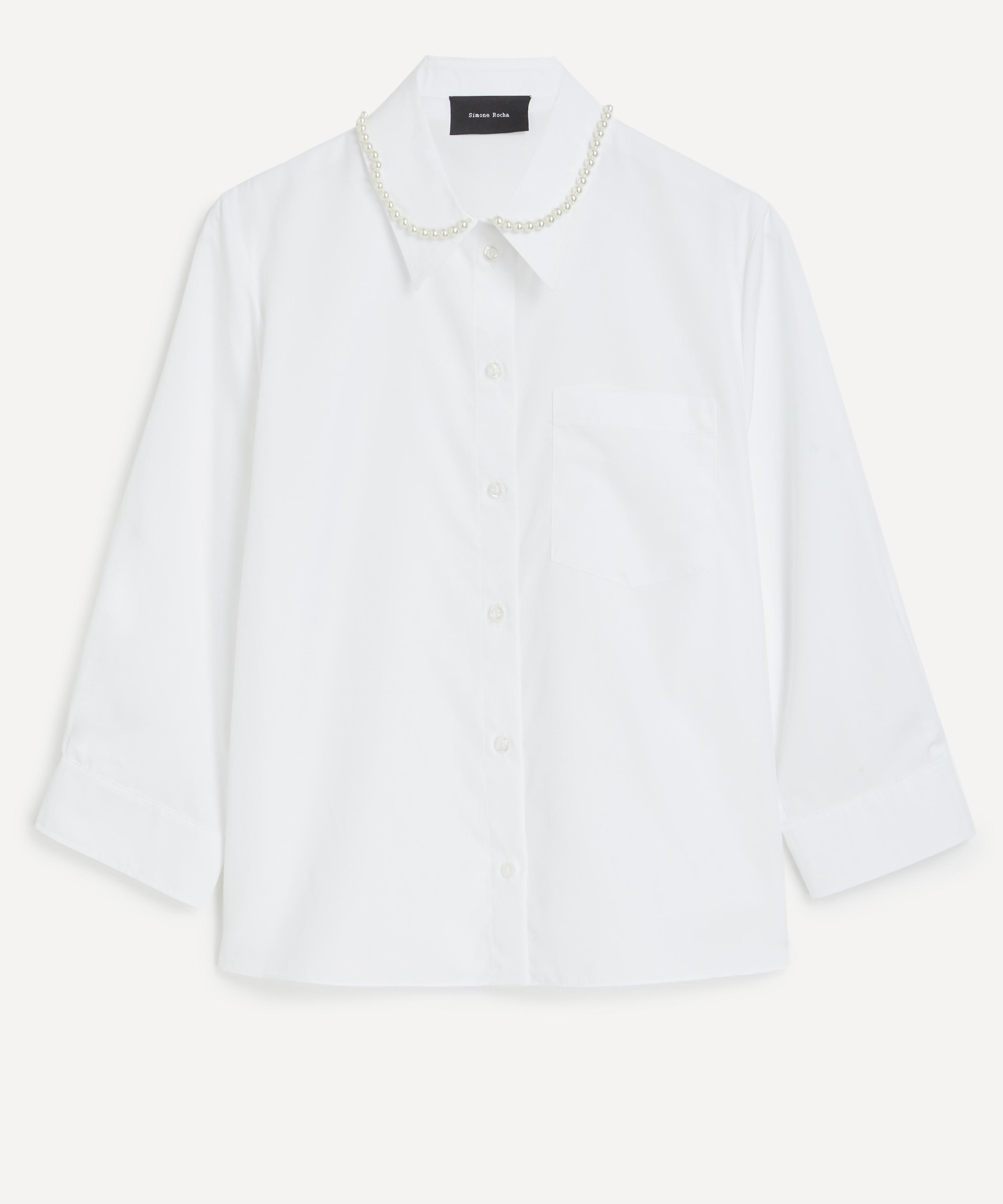 Simone Rocha - The Cropped Masculine Shirt 
