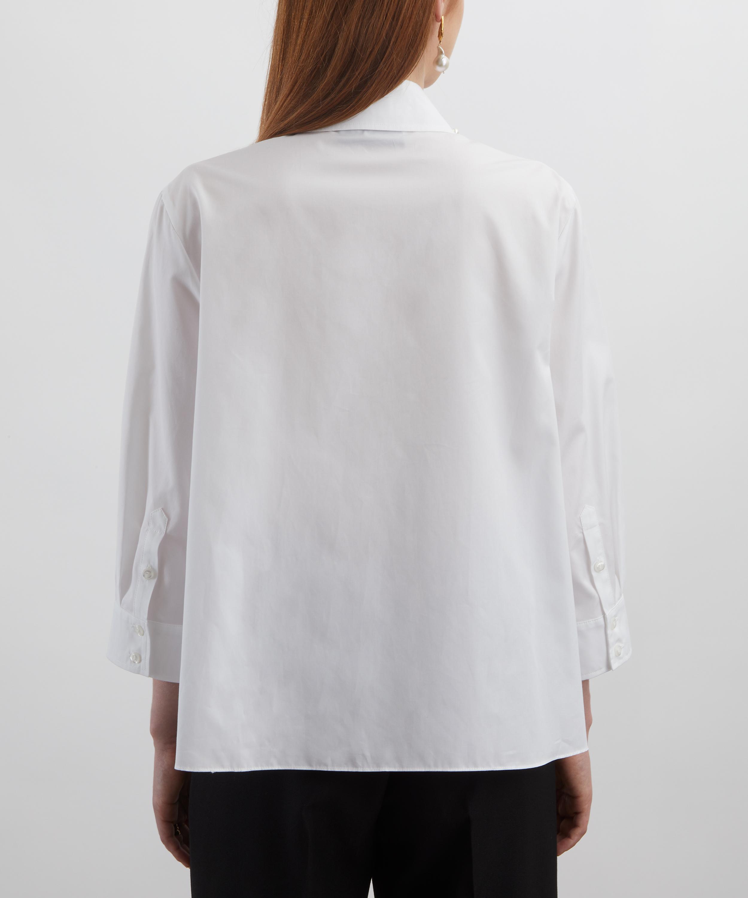 Simone Rocha - The Cropped Masculine Shirt  image number 3