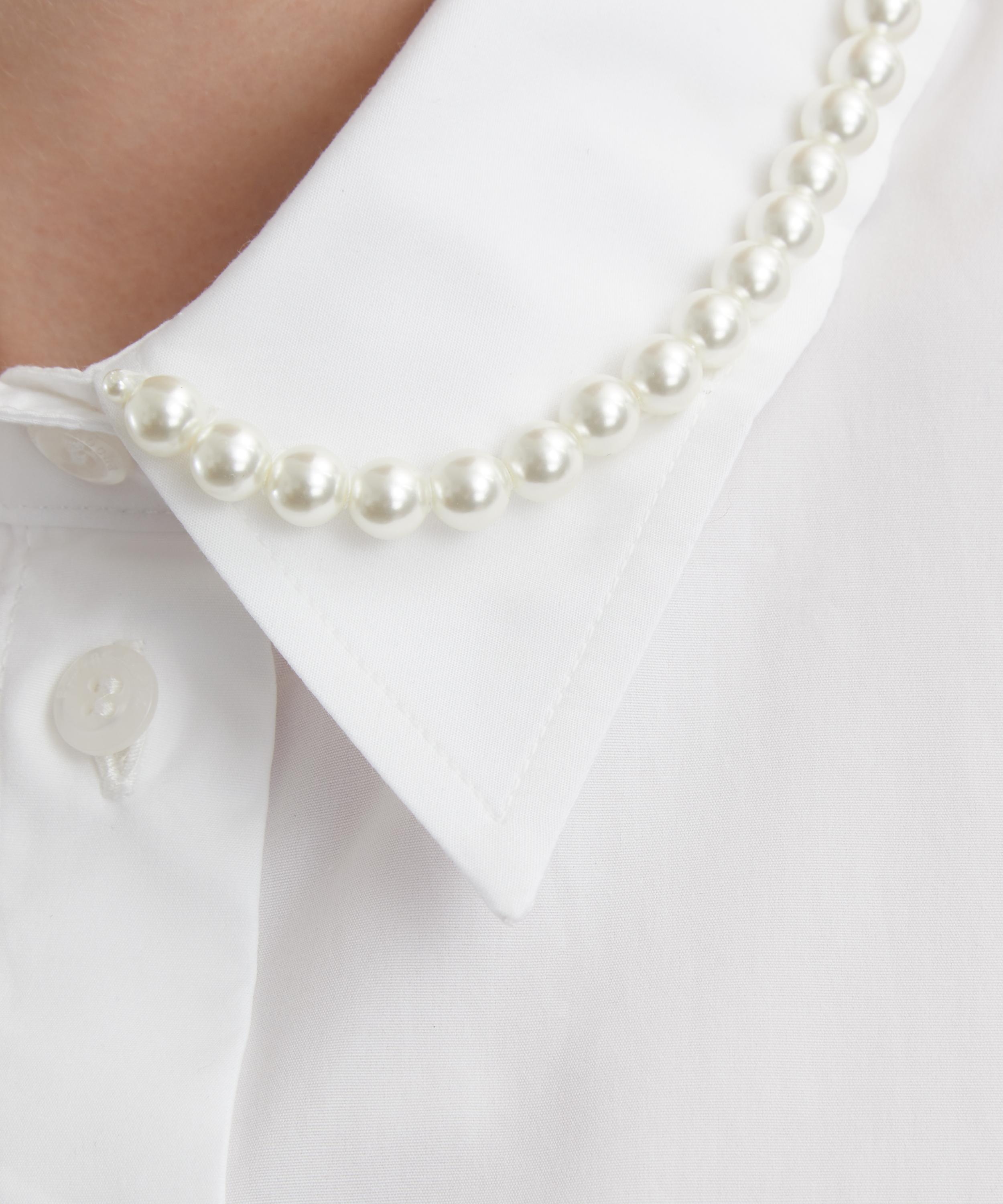 Simone Rocha - The Cropped Masculine Shirt  image number 4