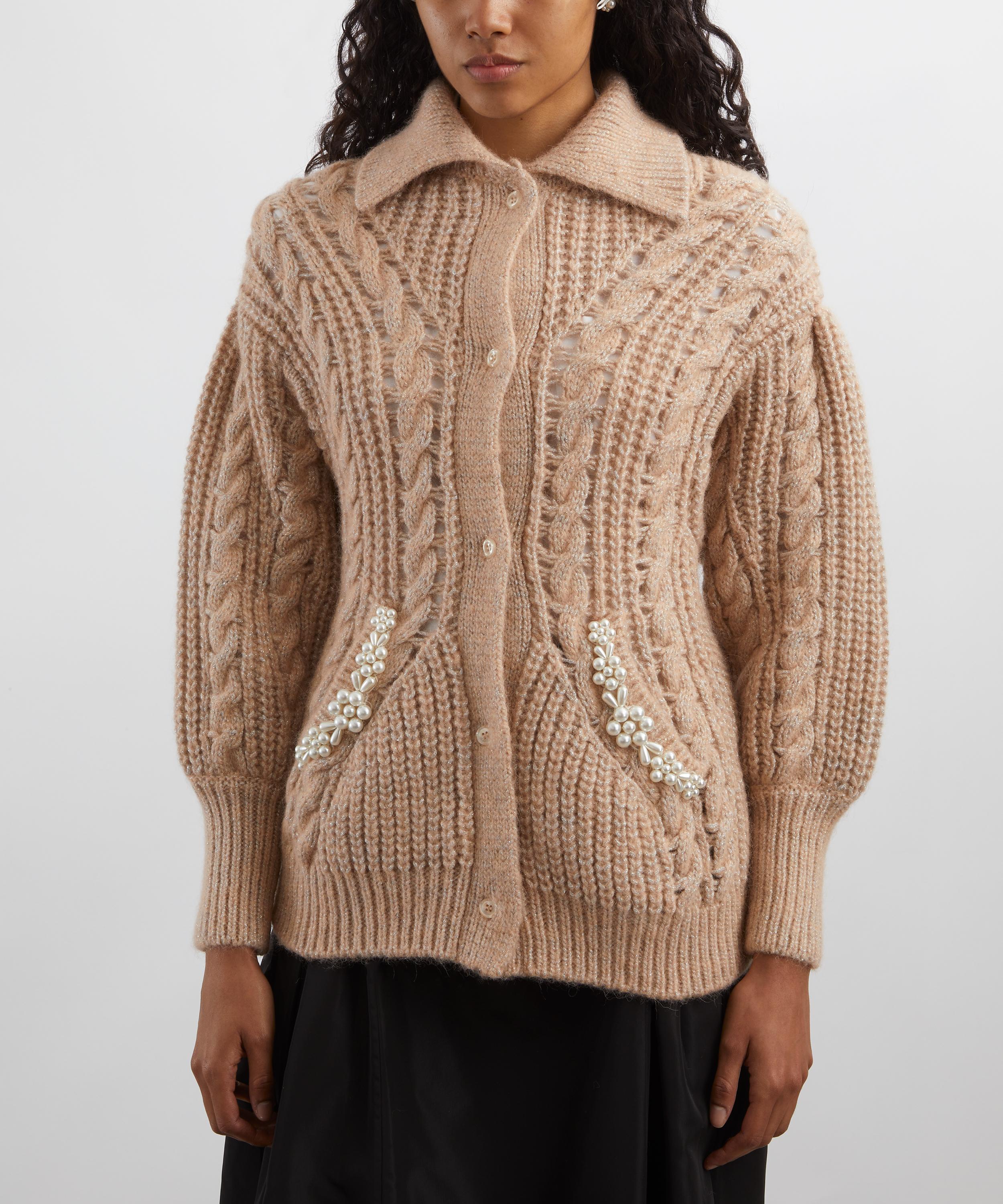 Simone Rocha - Sculpted Chunky Knit Jumper image number 2