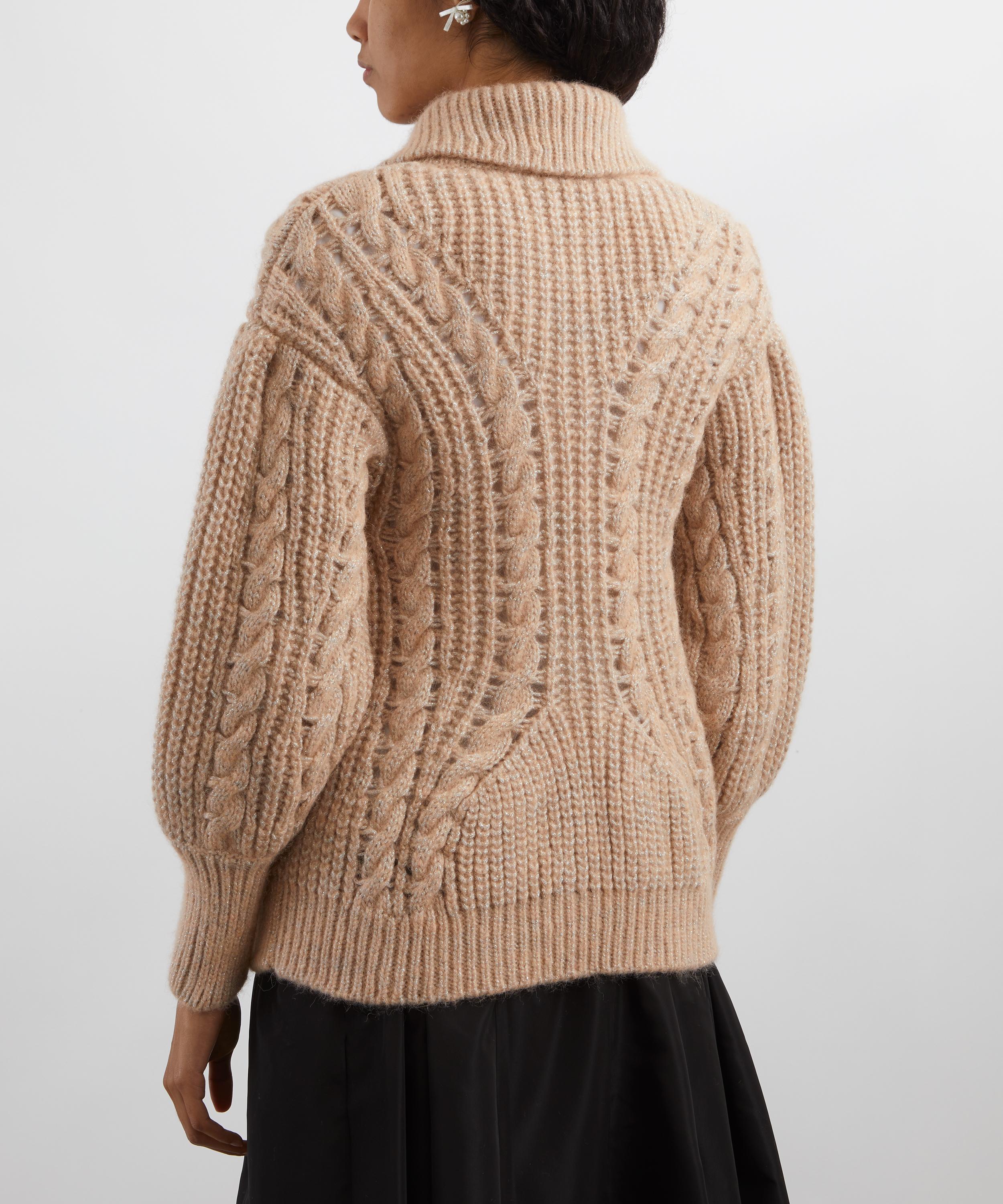 Simone Rocha - Sculpted Chunky Knit Jumper image number 3