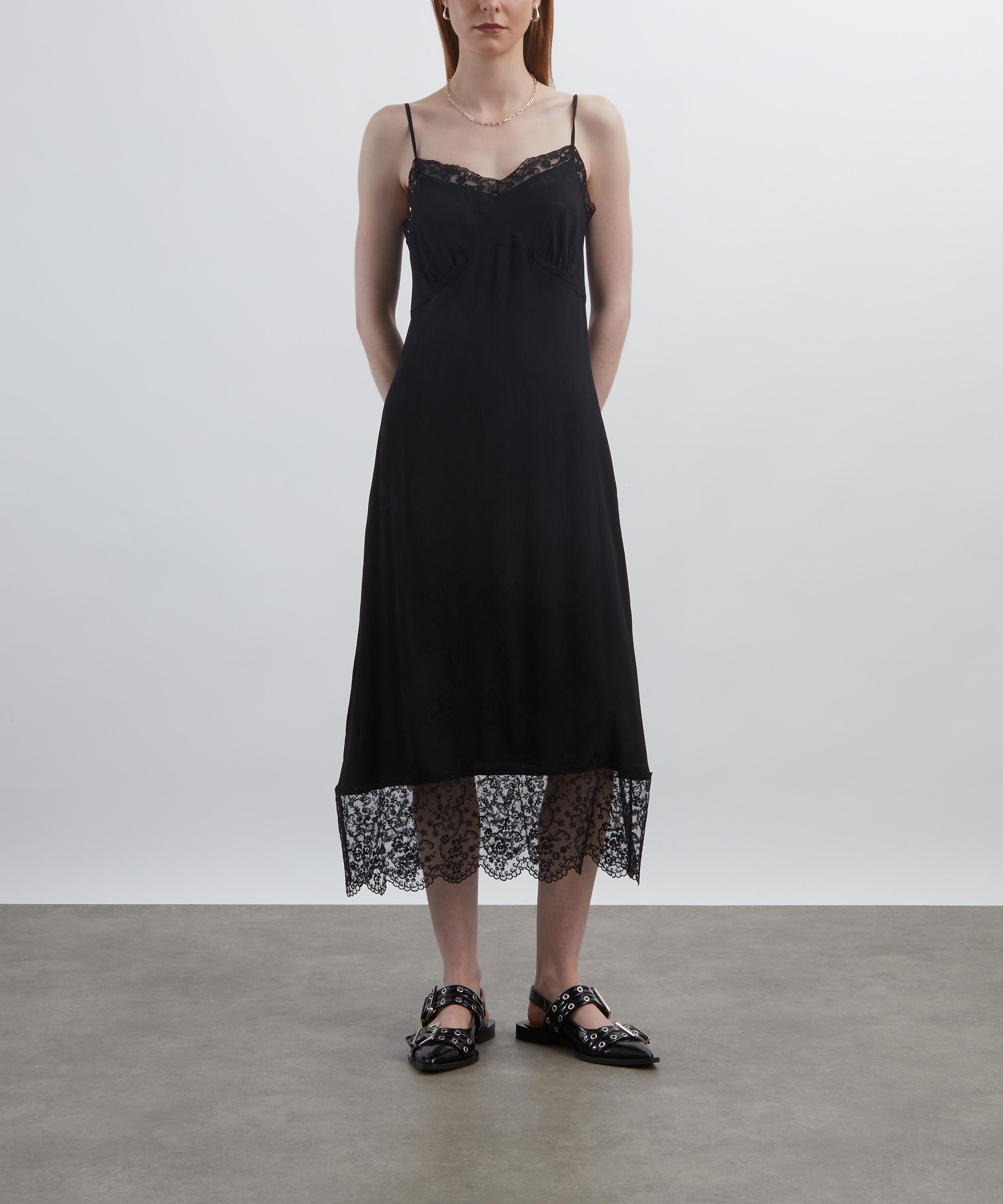 Simone Rocha - Deep Lace Trim Slip Dress image number 1