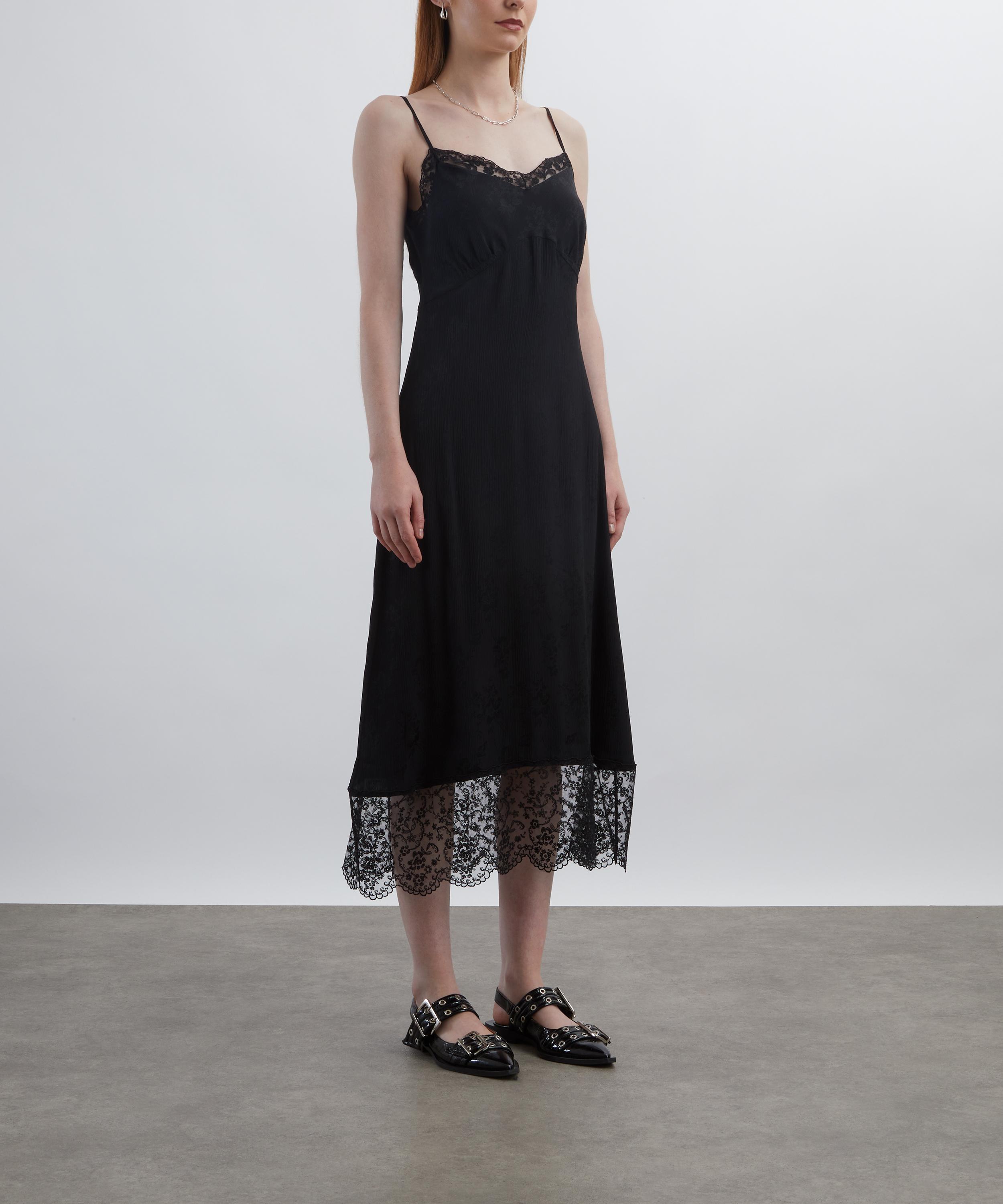 Simone Rocha - Deep Lace Trim Slip Dress image number 2