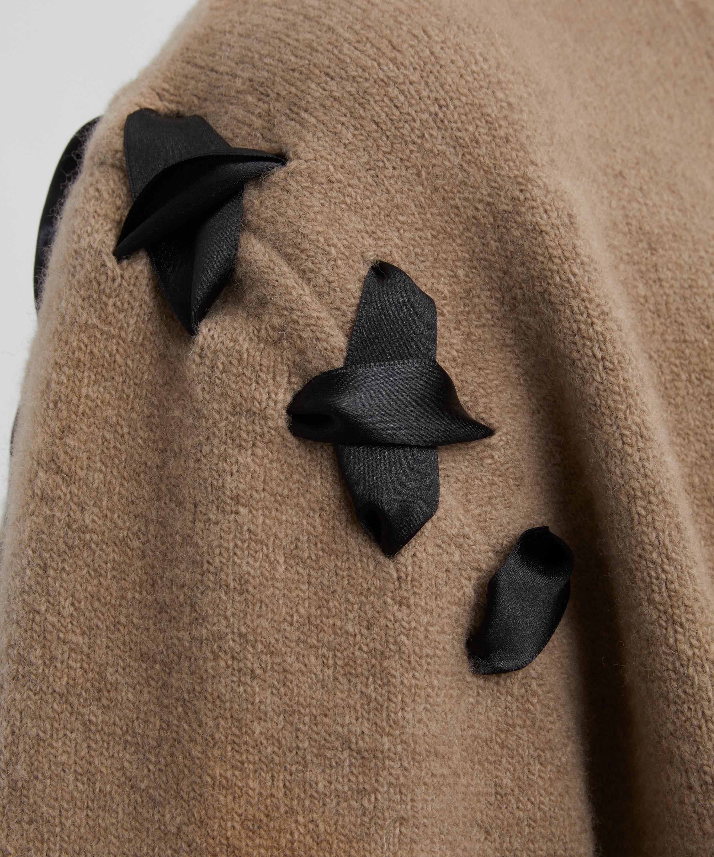 Simone Rocha - Sculpted Ribbon Corset Cardigan image number 4