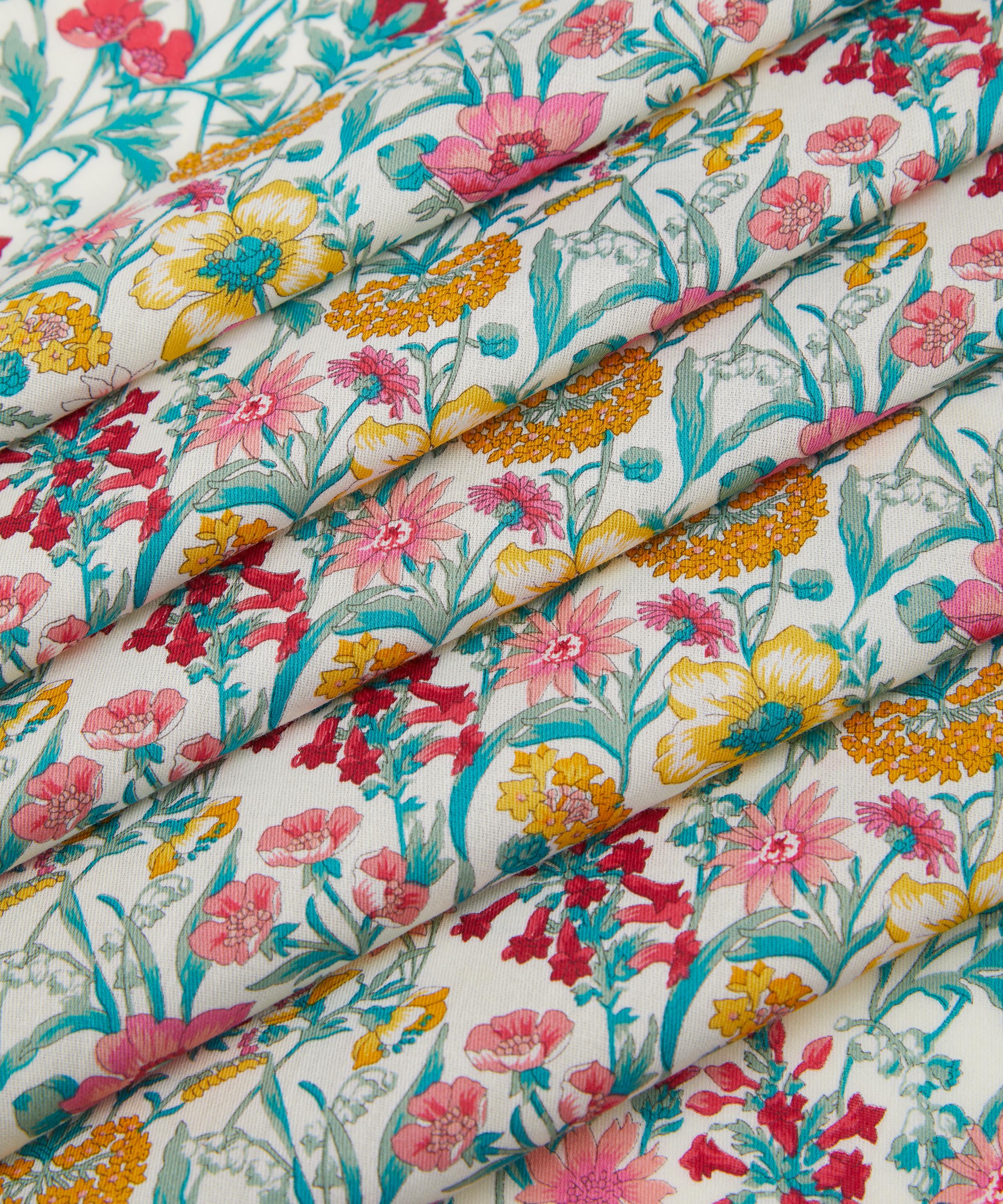 Liberty - Rachel Large Pink Floral Cotton Handkerchief image number 2