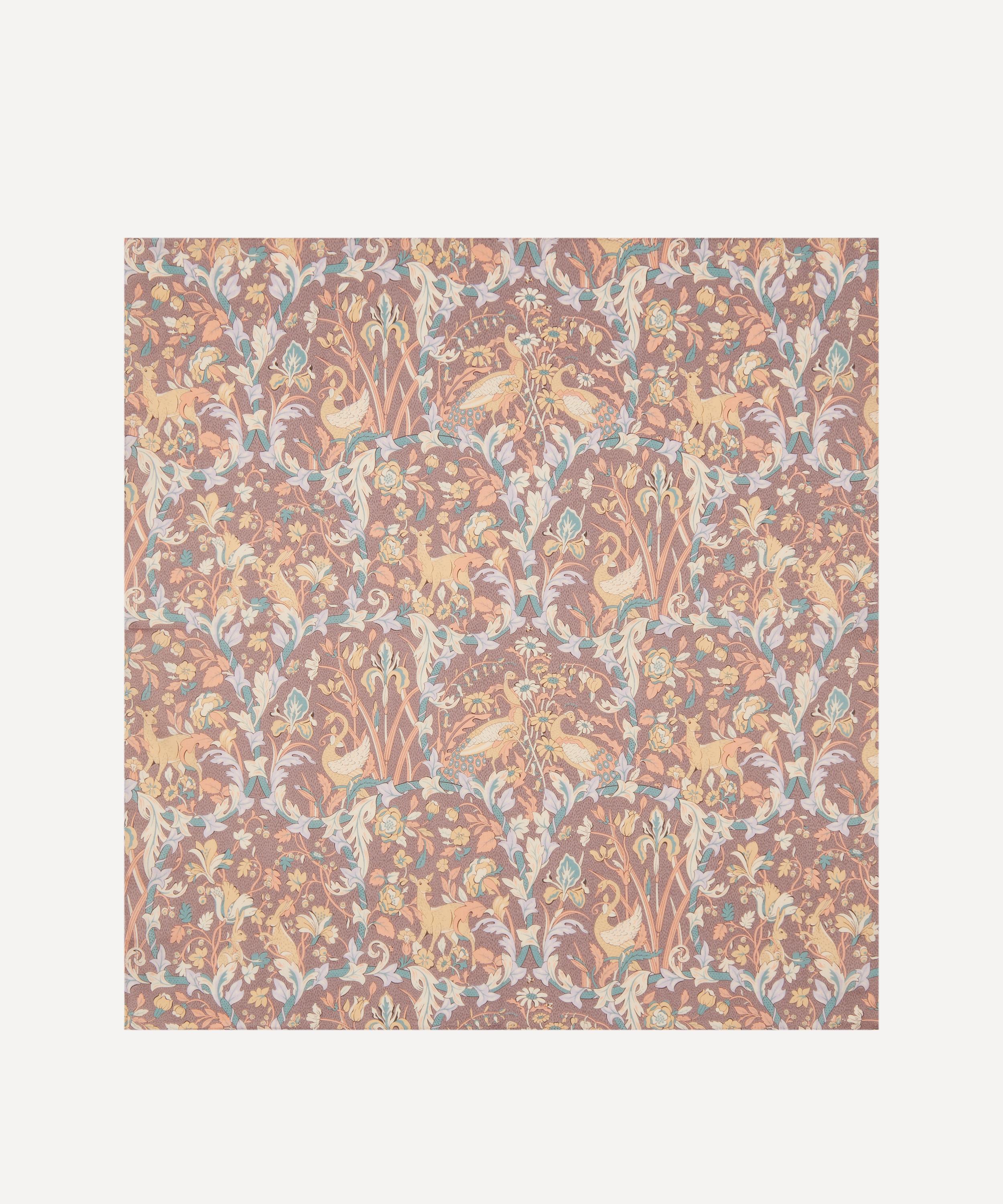 Liberty - Joan Medium Pink Cotton Handkerchief image number 1