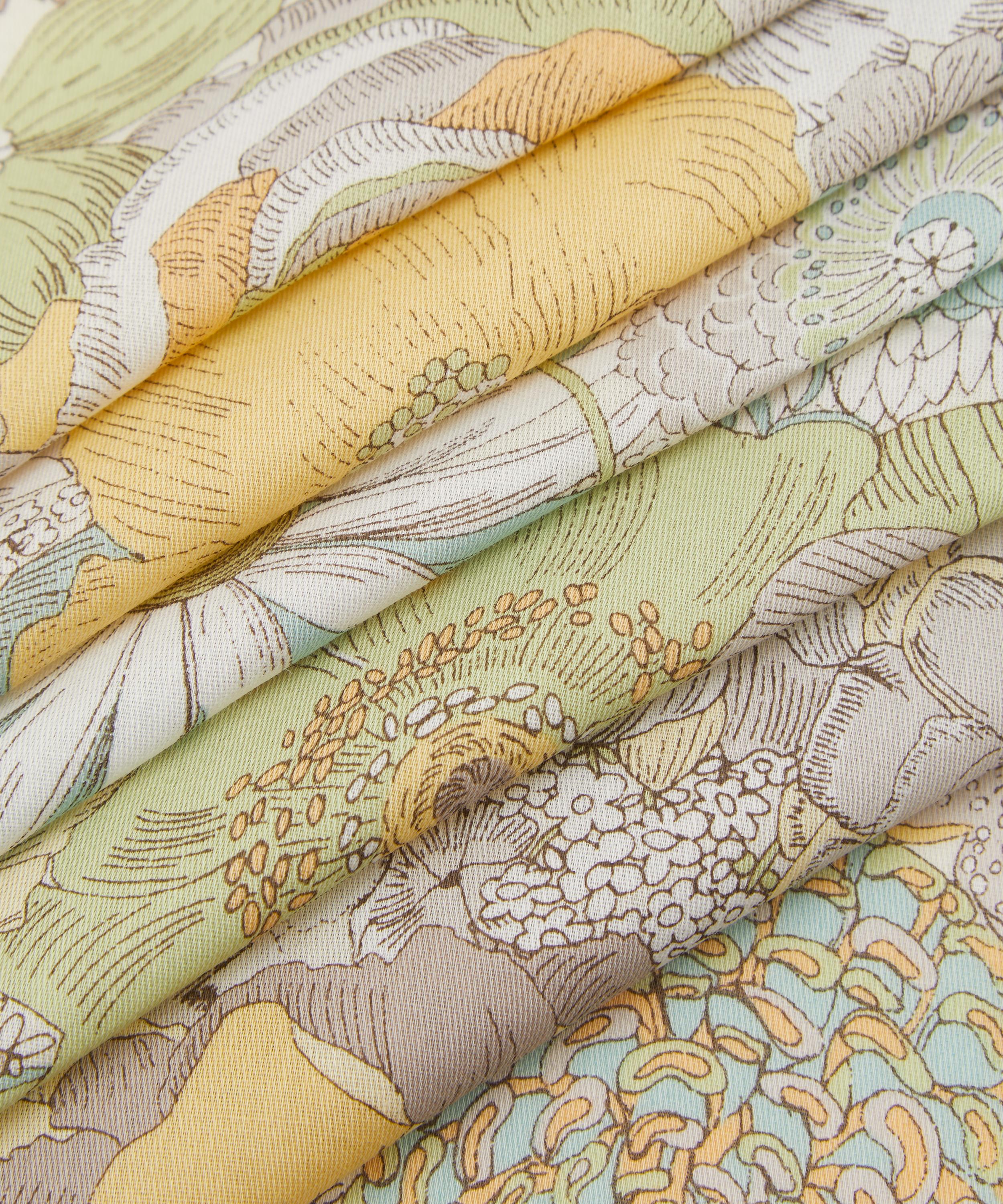 Liberty - English Field Medium Yellow Cotton Handkerchief image number 2