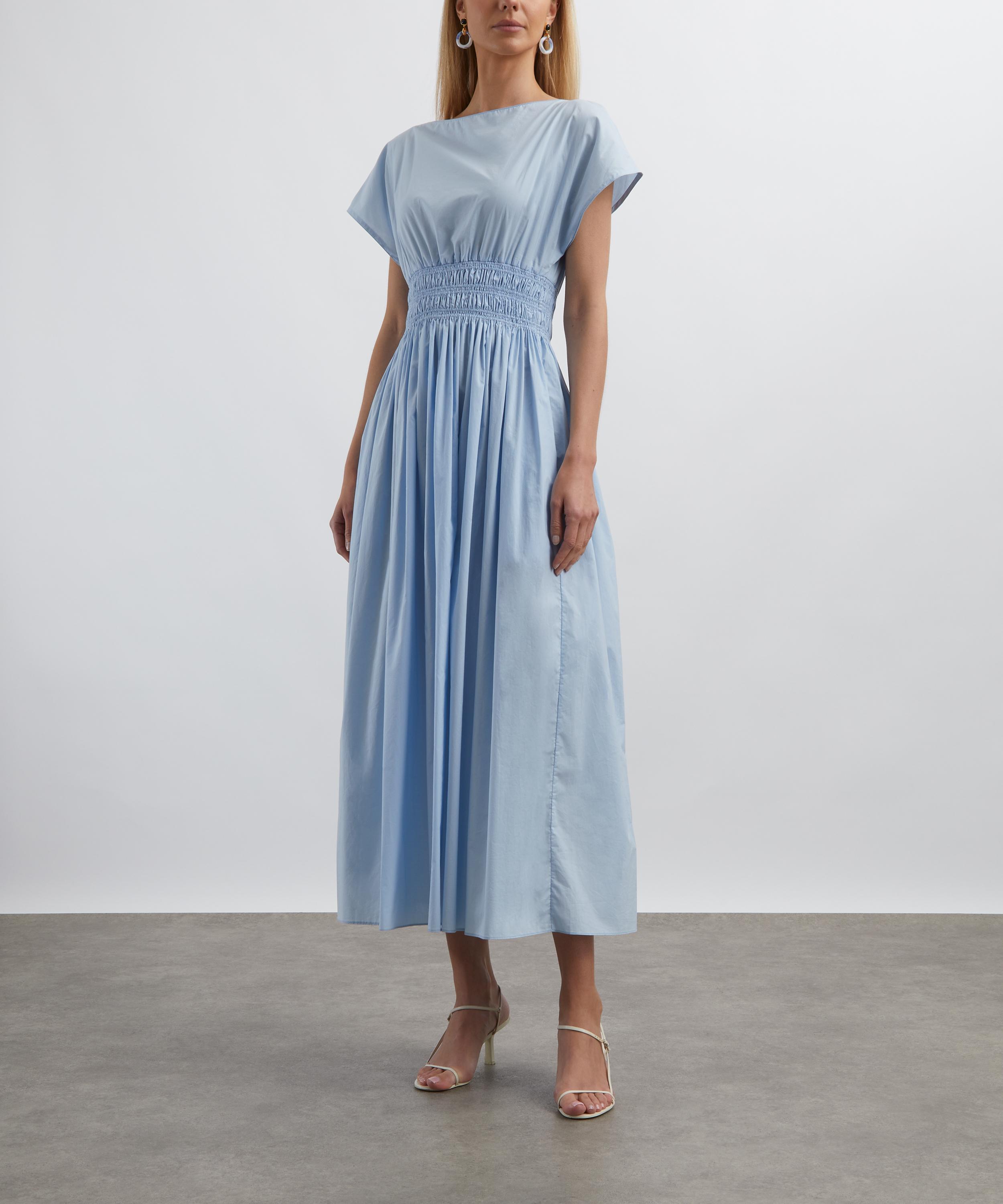 Matteau - Sky Shirred Waist Midi Dress image number 2