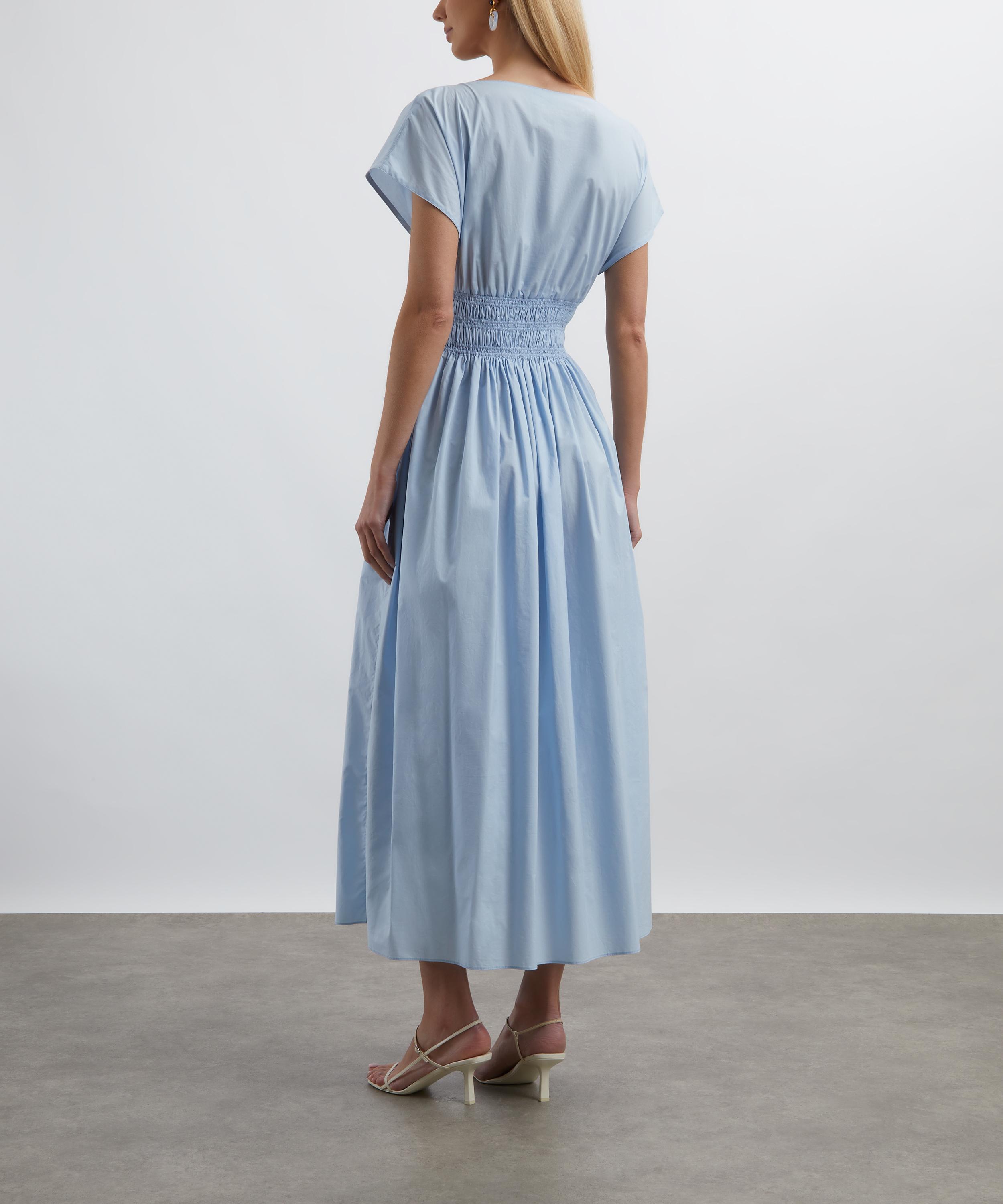Matteau - Sky Shirred Waist Midi Dress image number 3