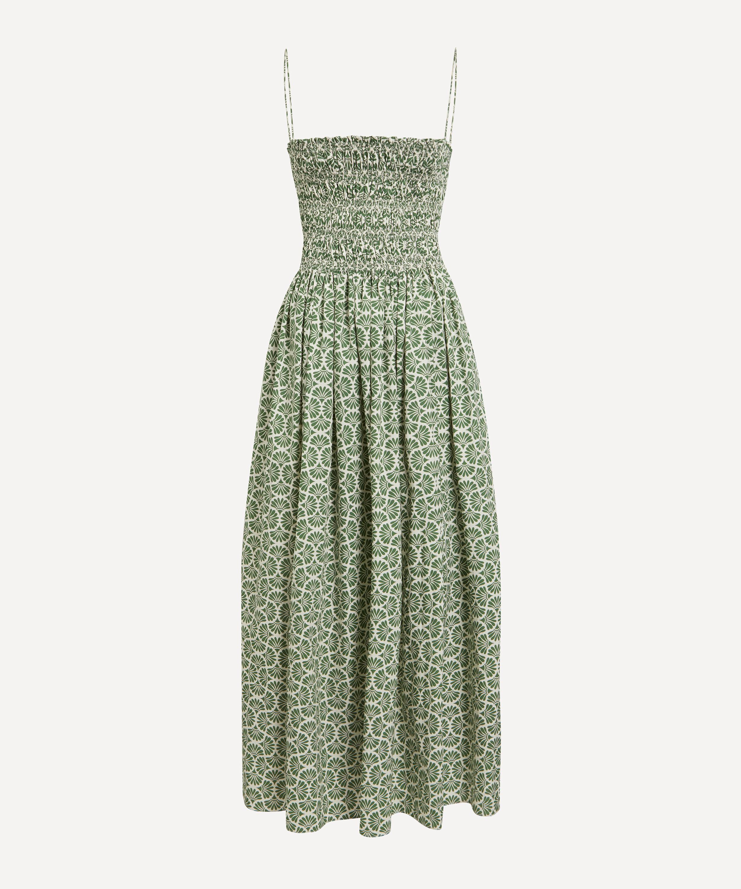 Matteau - Vetiver Shirred Bodice Dress image number 0