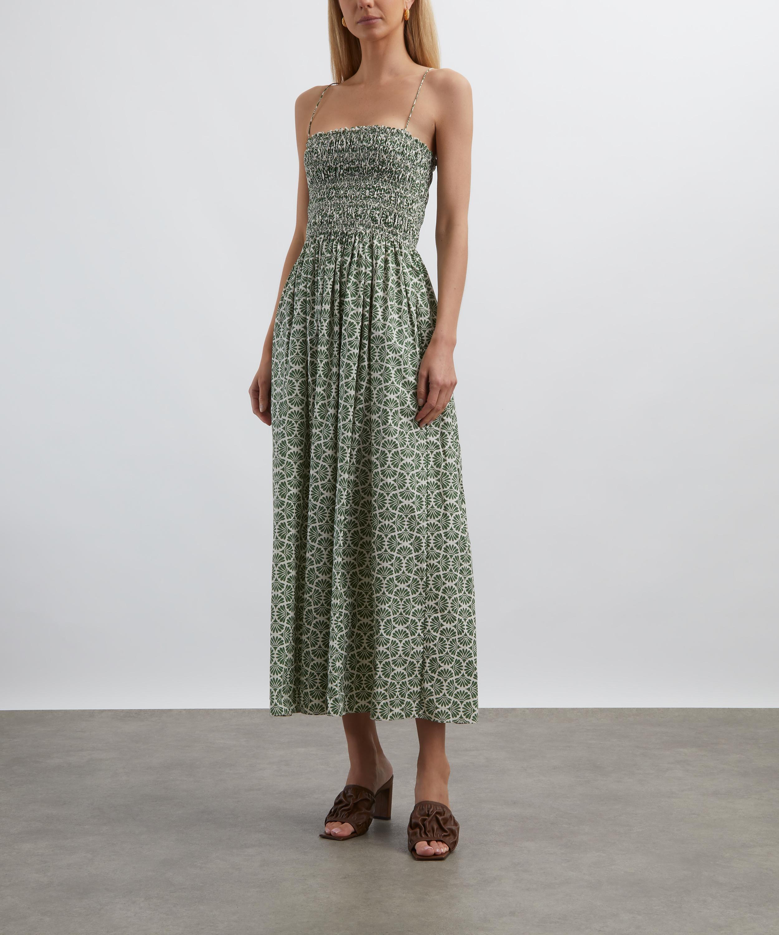 Matteau - Vetiver Shirred Bodice Dress image number 2