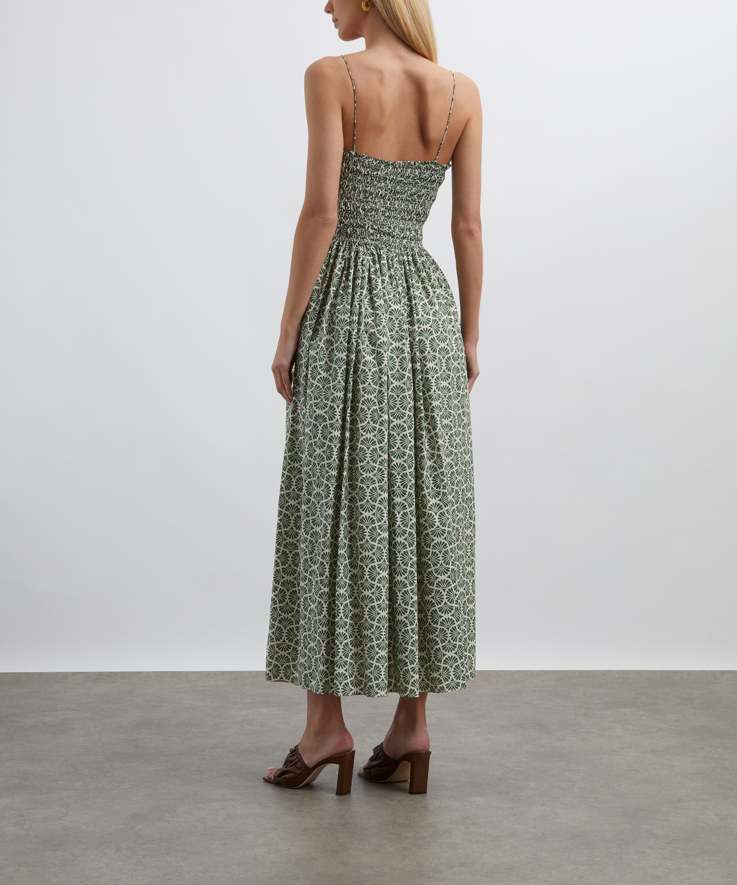 Matteau - Vetiver Shirred Bodice Dress image number 3