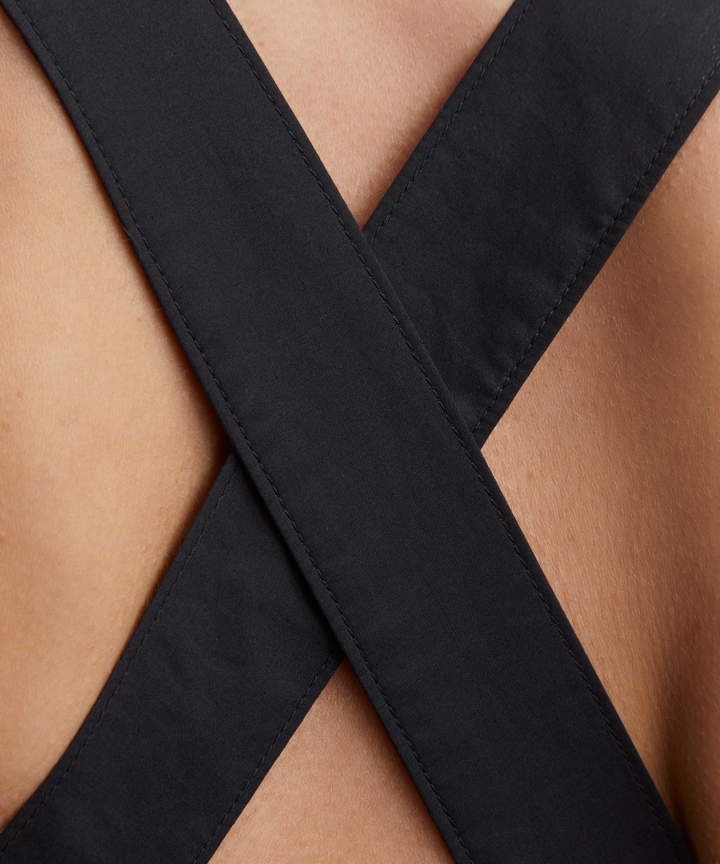 Matteau - Black Crossback Midi Dress image number 4