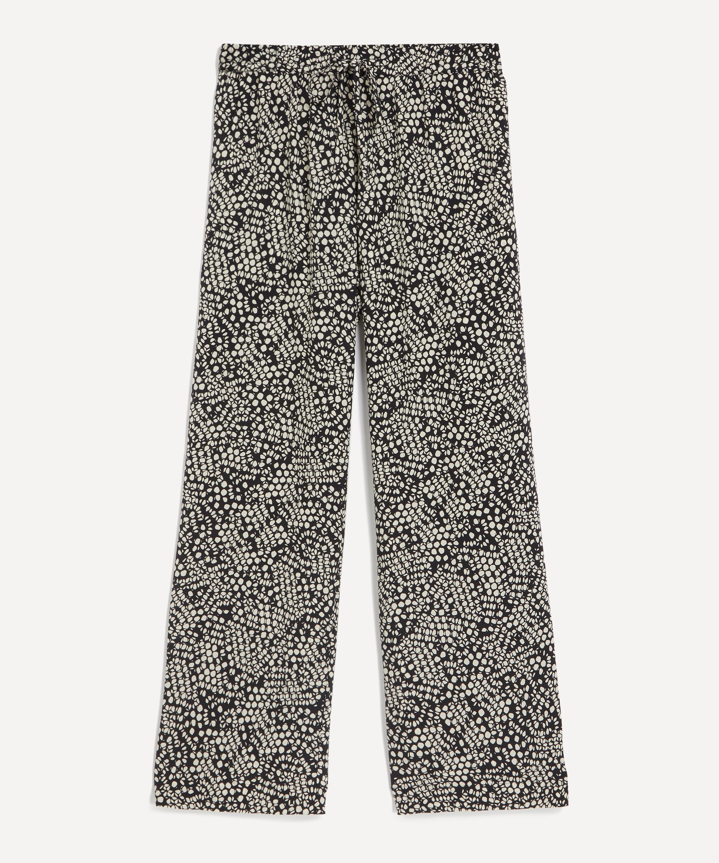 Matteau - Drawstring Silk Trousers