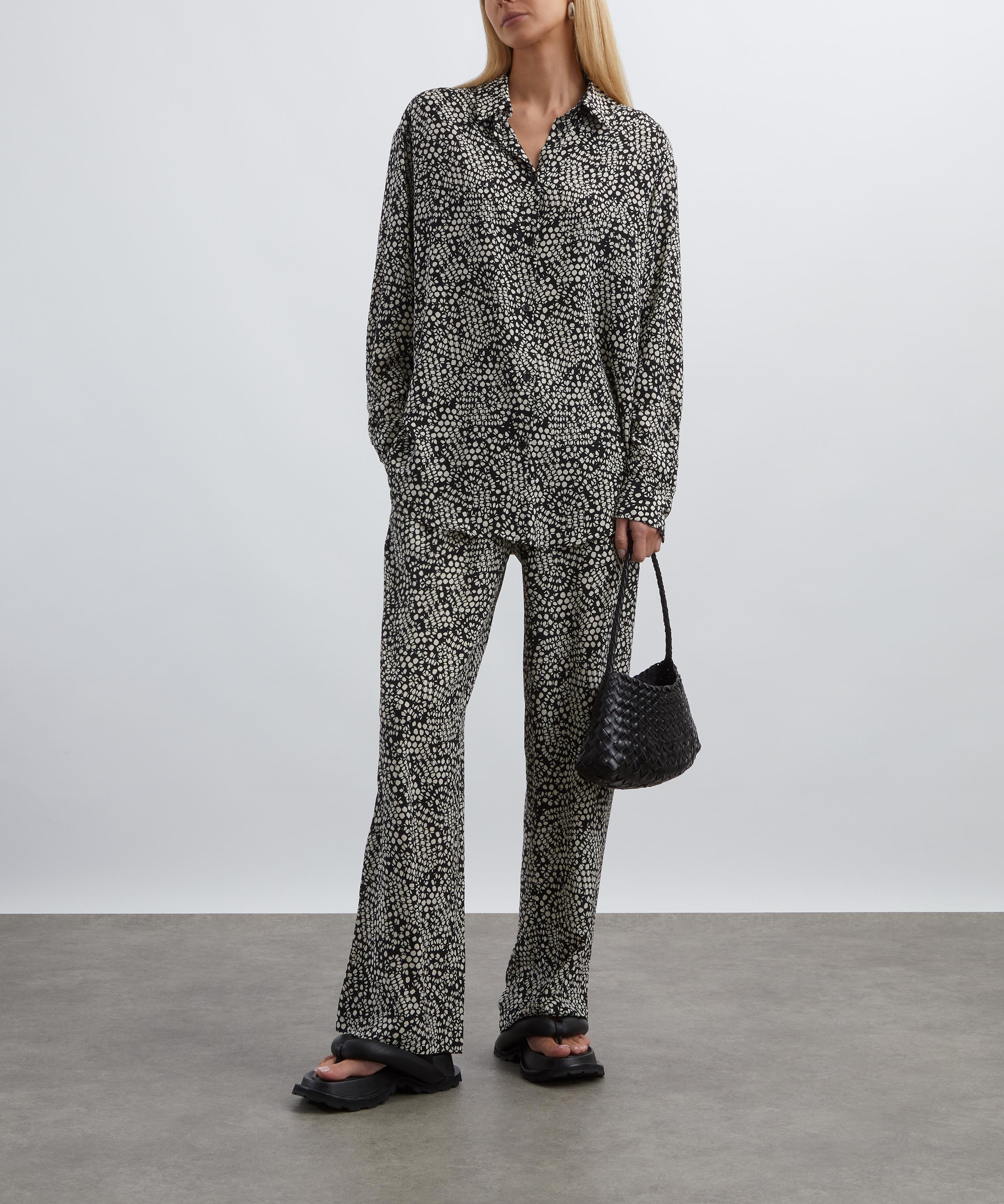 Matteau - Drawstring Silk Trousers image number 1