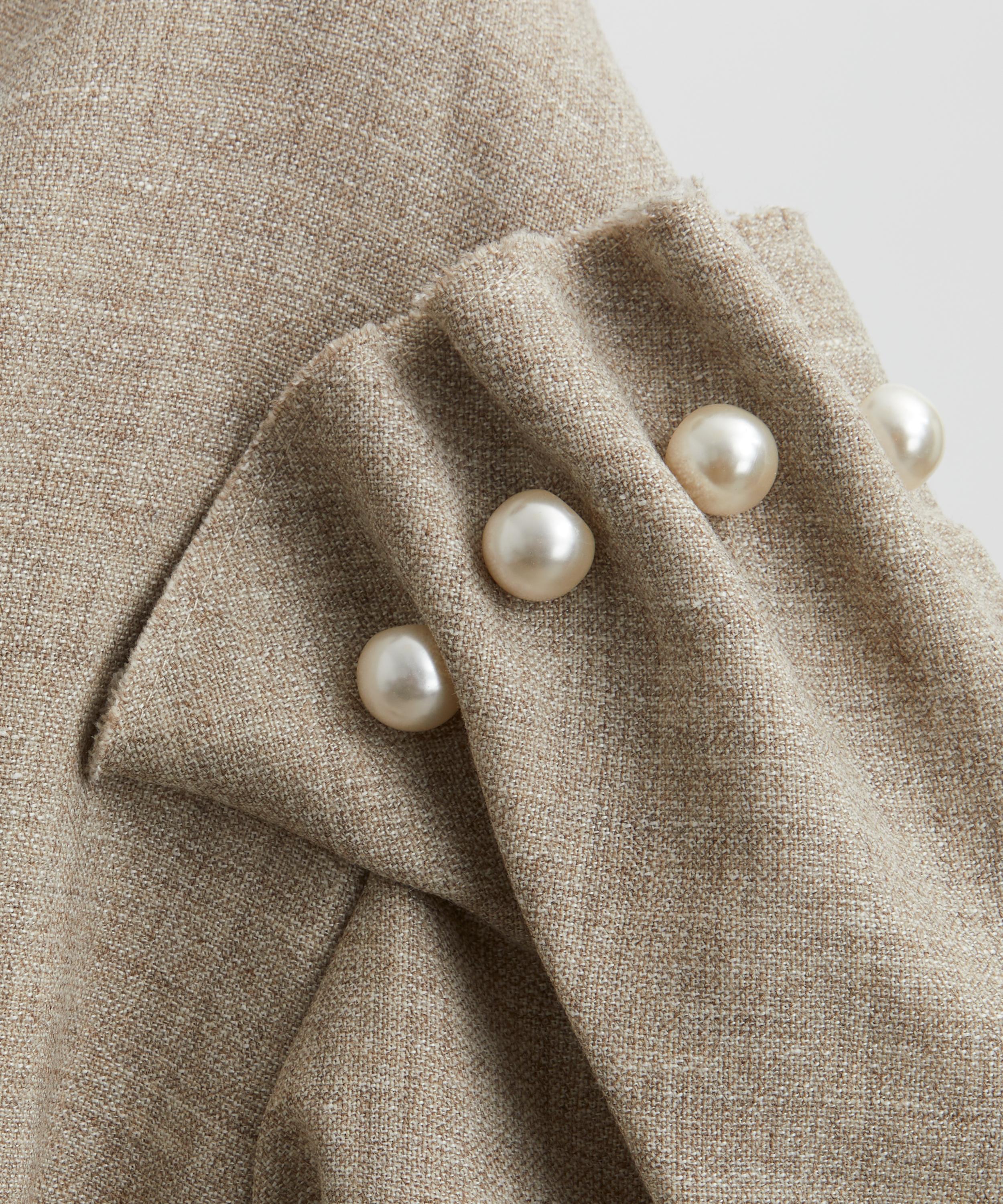 AKYN - Dree Grey Undyed Wrap Coat image number 4