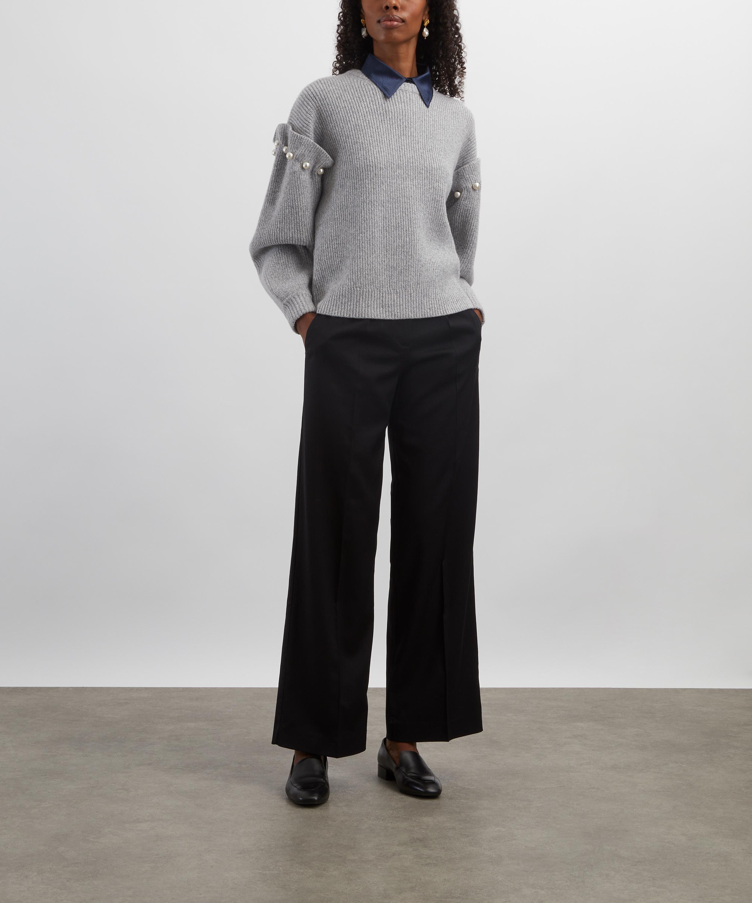 AKYN - Yuki Grey Marl Jumper image number 1