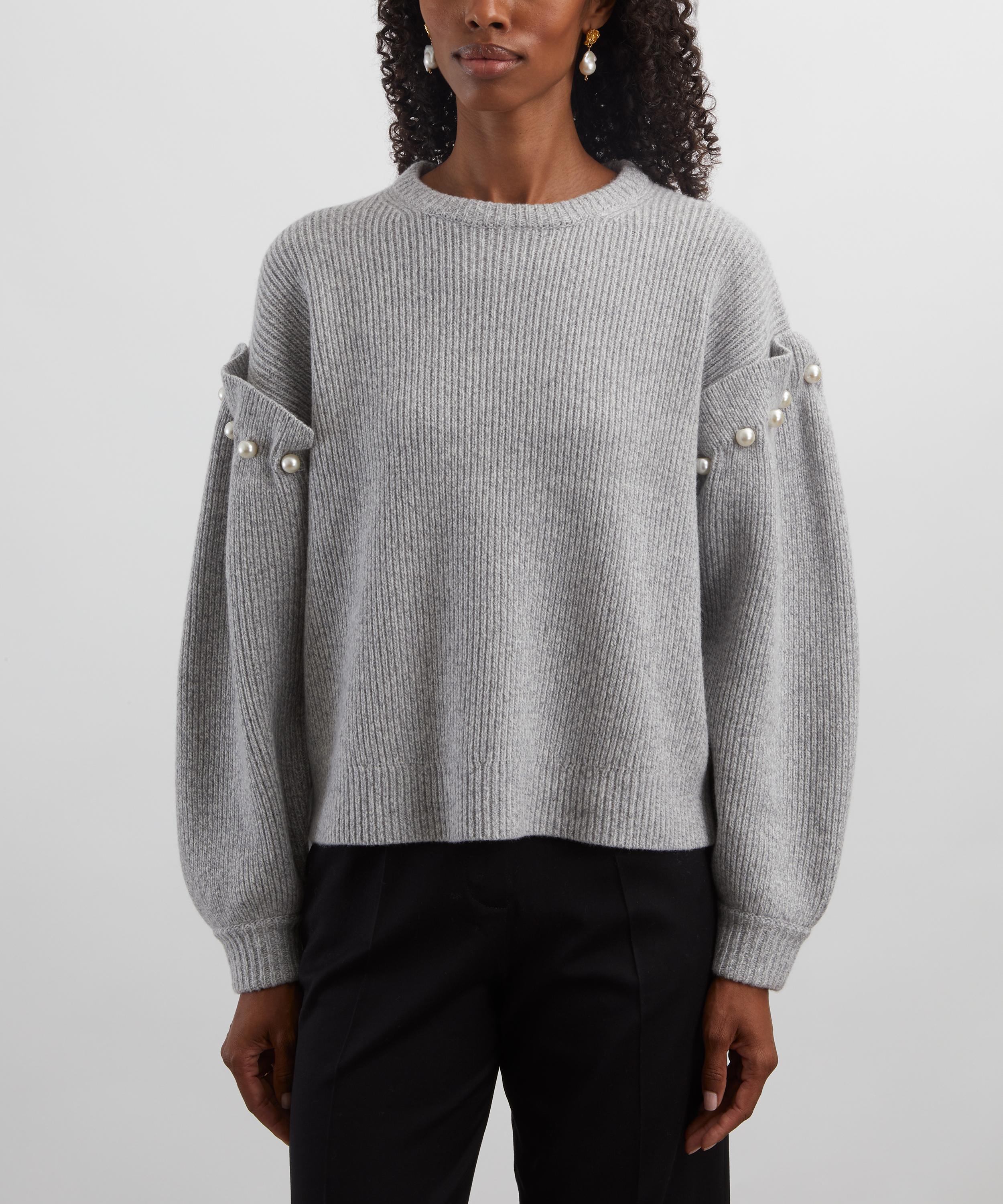 AKYN - Yuki Grey Marl Jumper image number 2