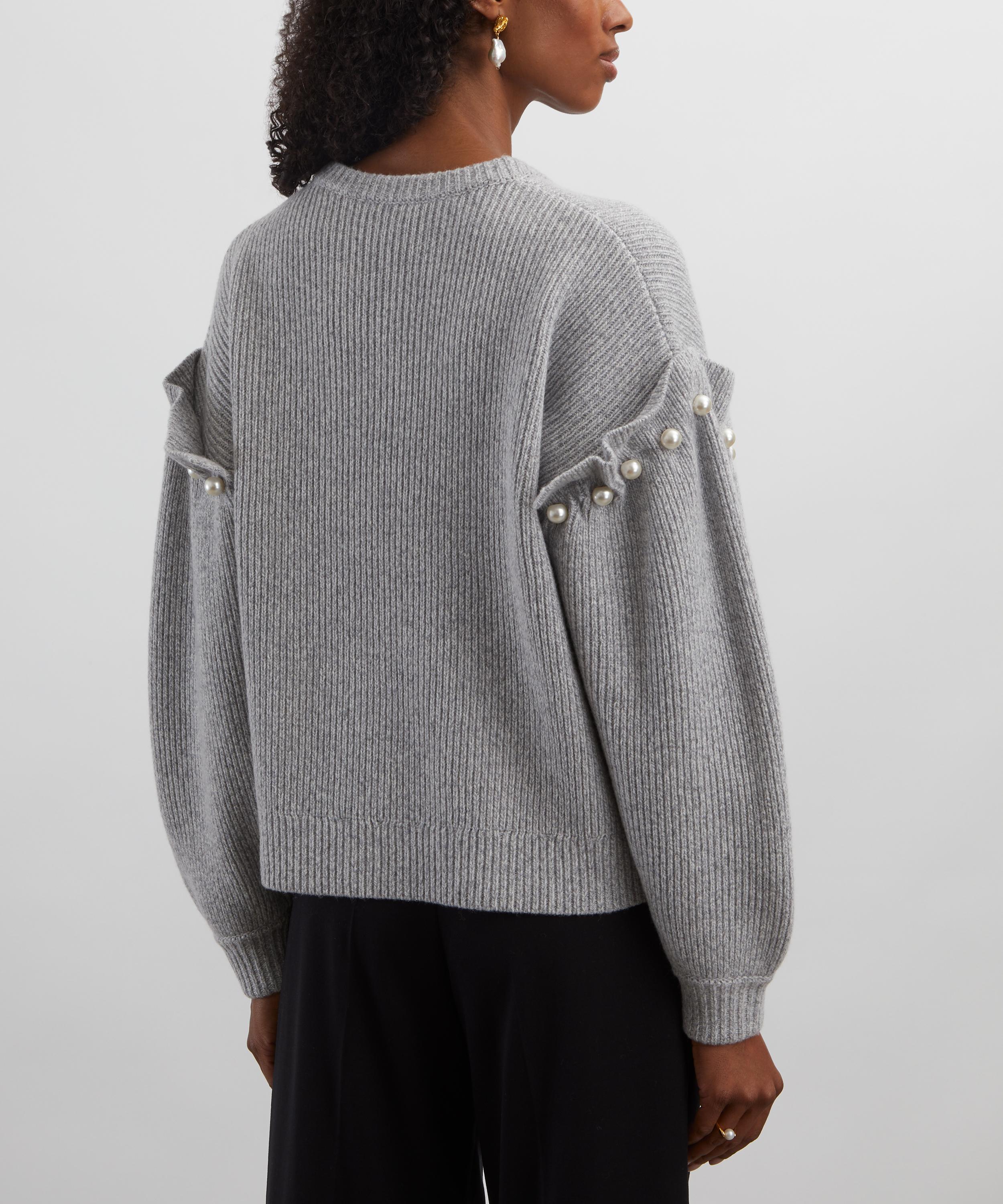 AKYN - Yuki Grey Marl Jumper image number 3