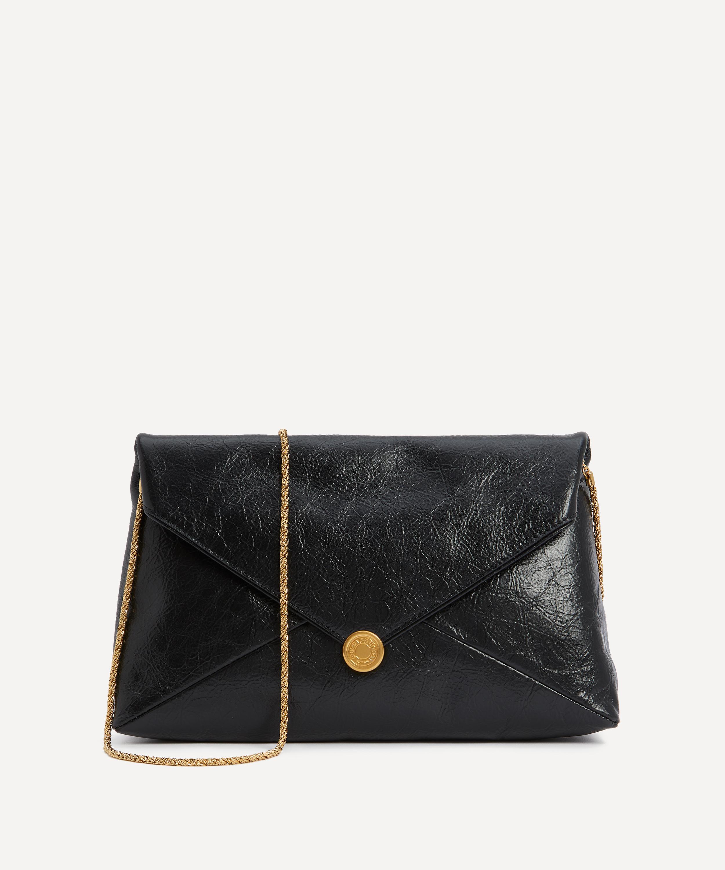Dries Van Noten - Textured Leather Envelope Shoulder Bag
