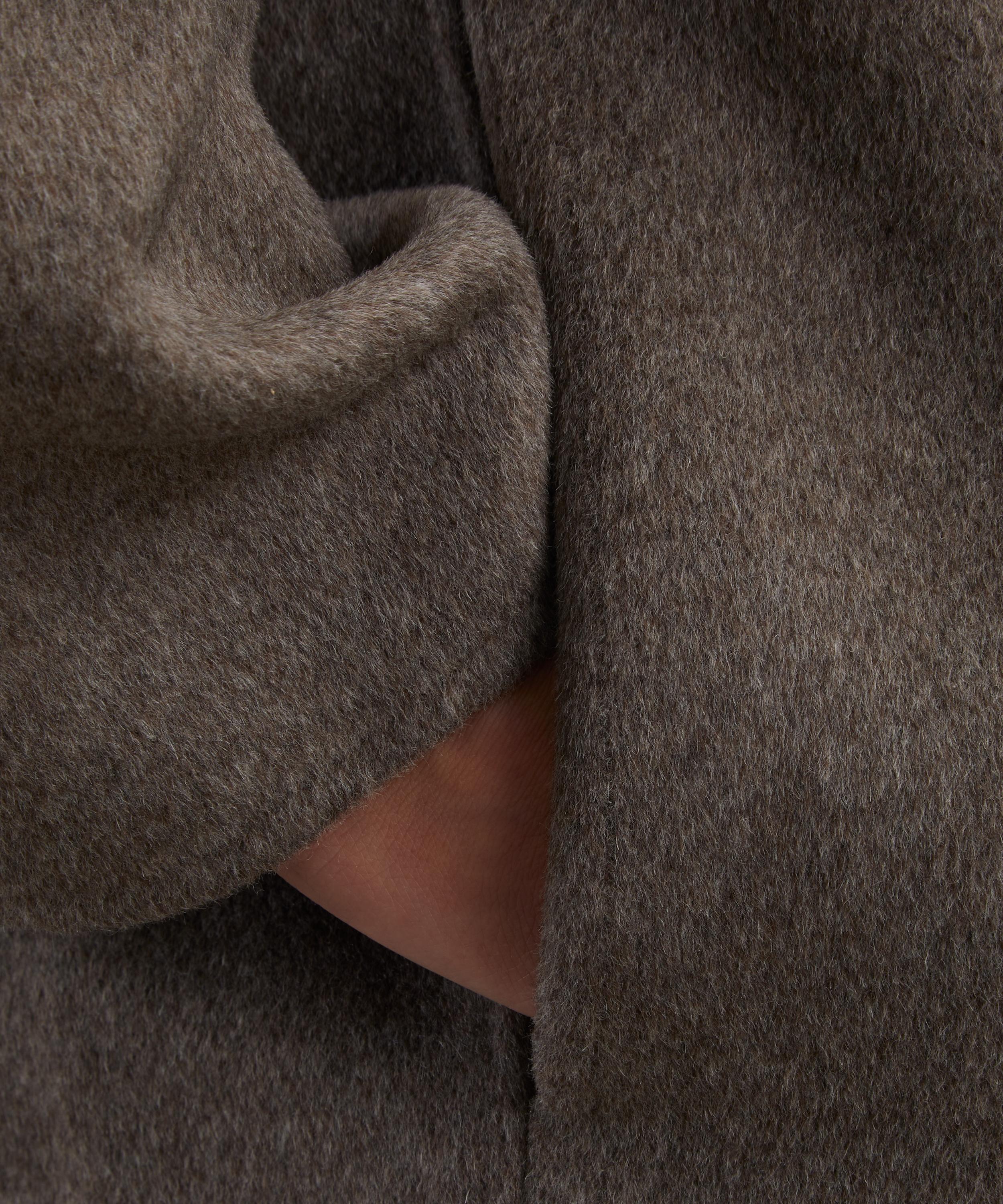 Loulou Studio - Dunne Wool-Cashmere Drap Short Coat image number 4
