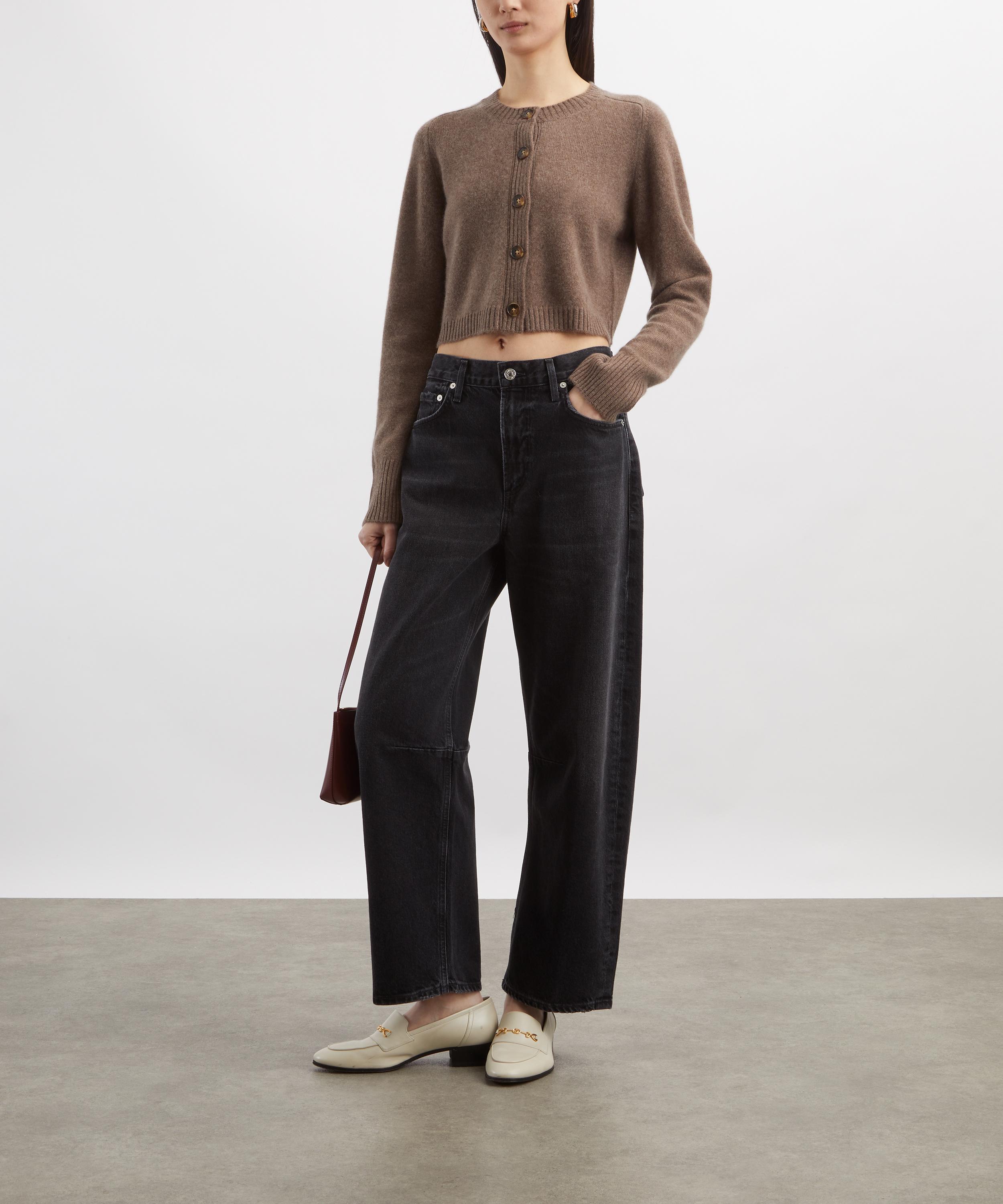 LOULOU DE SAISON - Zephir Cropped Cashmere Cardigan image number 1