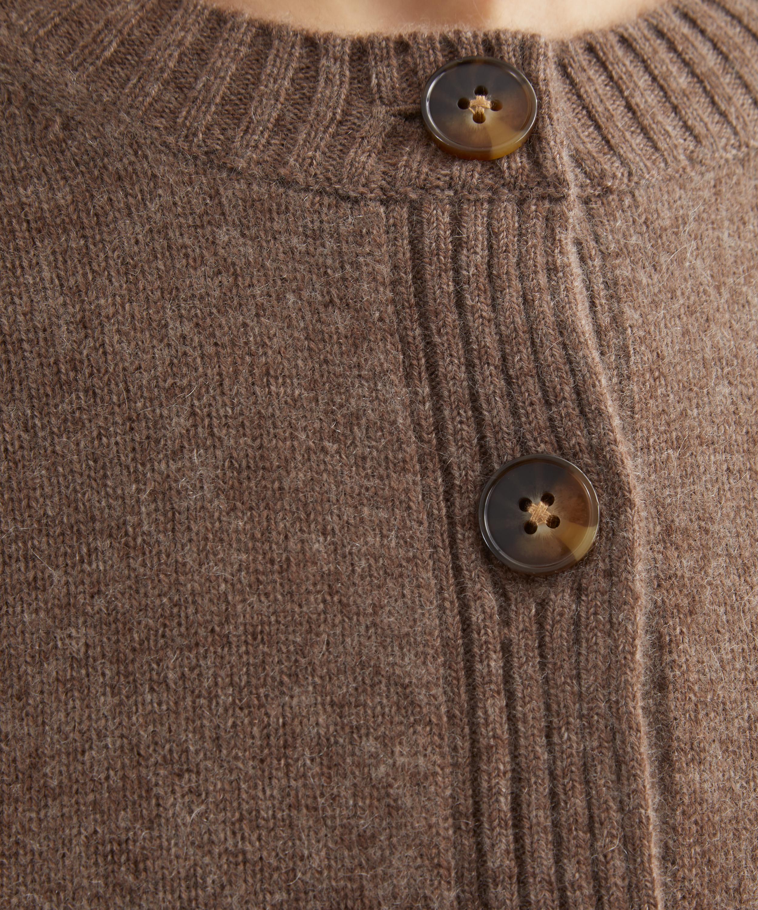 LOULOU DE SAISON - Zephir Cropped Cashmere Cardigan image number 4