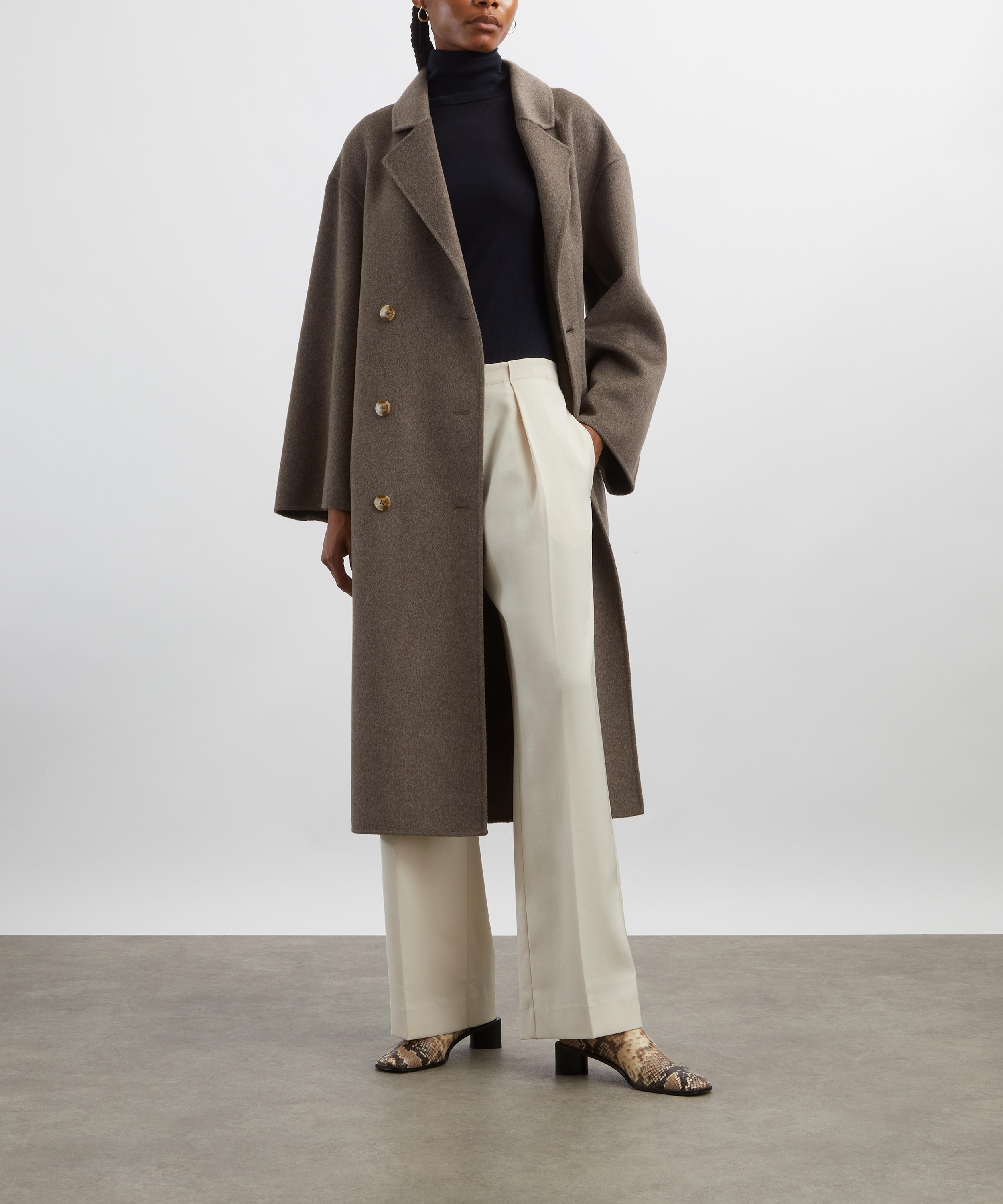 Loulou Studio - Borneo Wool Drap Coat image number 1
