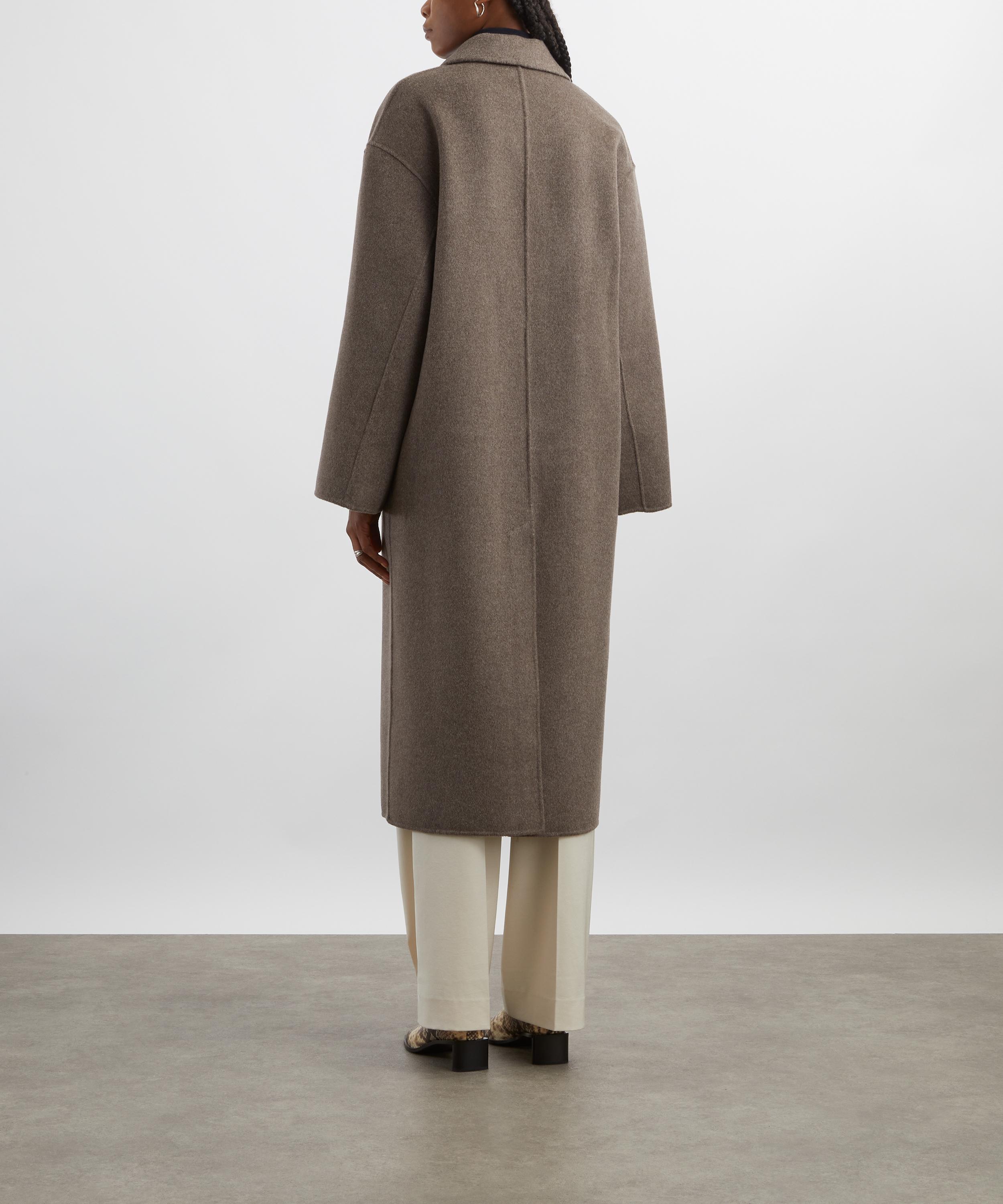 Loulou Studio - Borneo Wool Drap Coat image number 3